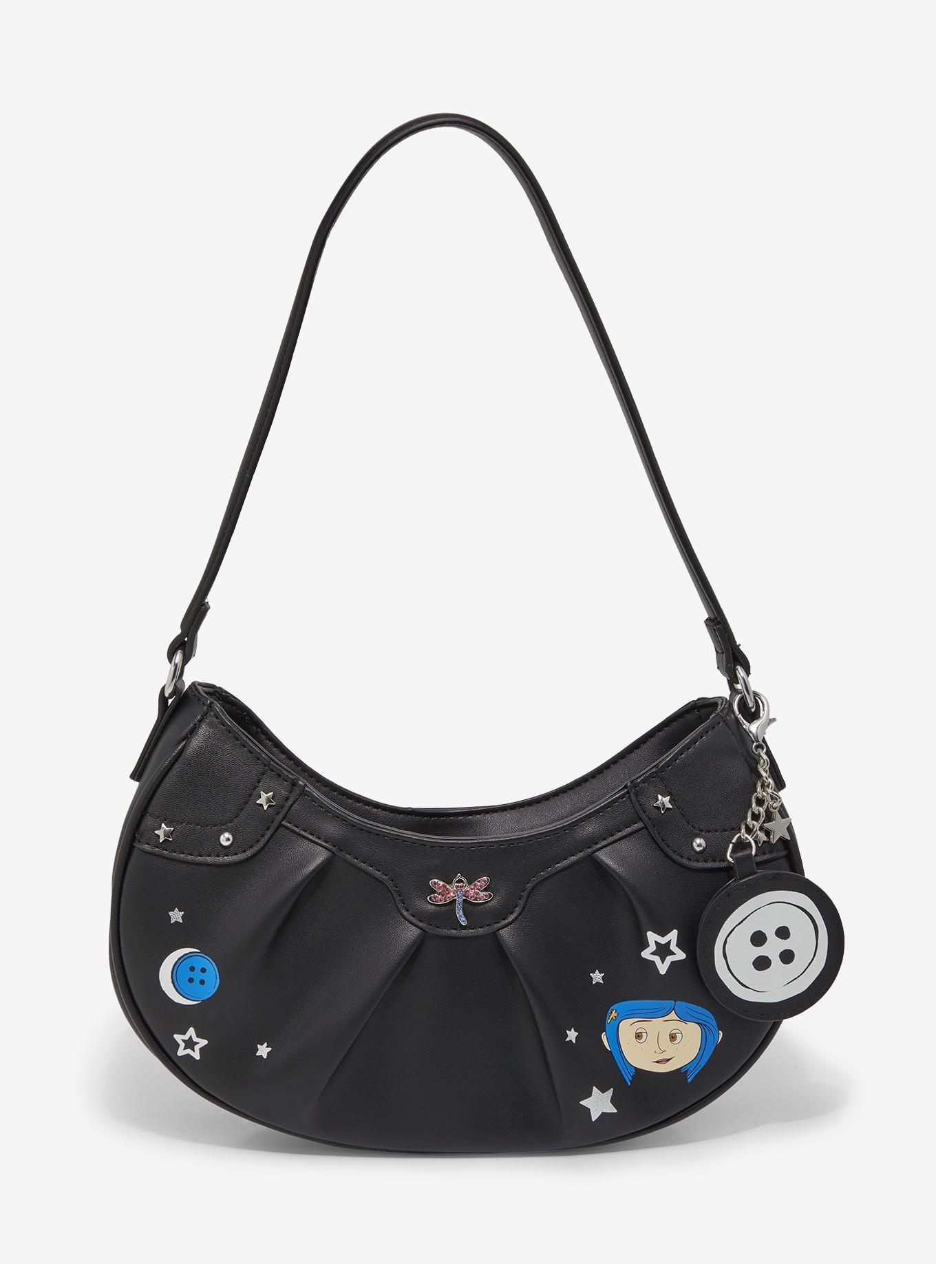 Coraline Key Chain Glow-In-The-Dark Shoulder Bag