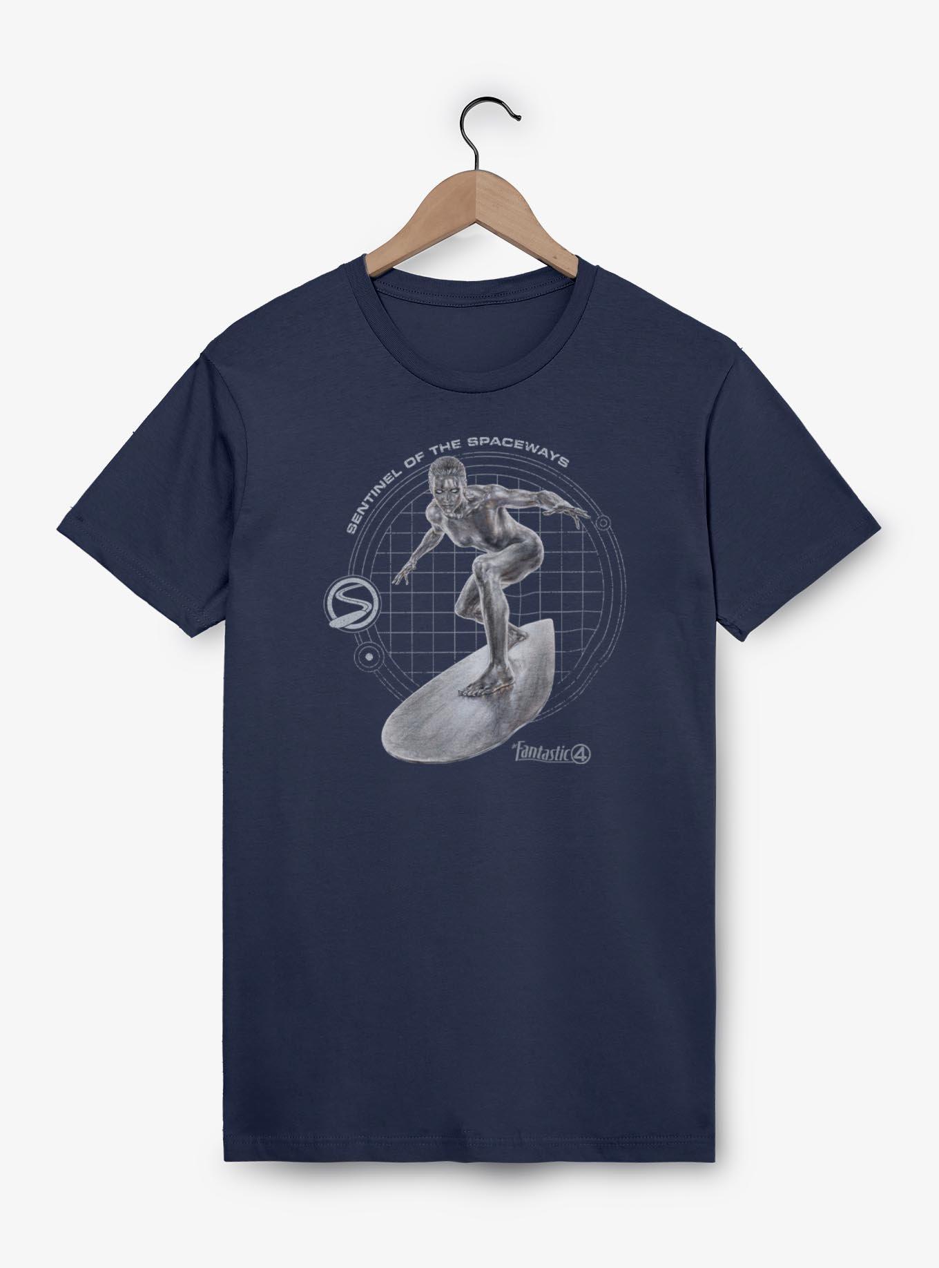 Marvel The Fantastic Four: First Steps Sentinel Of The Spaceways T-Shirt, NAVY, hi-res