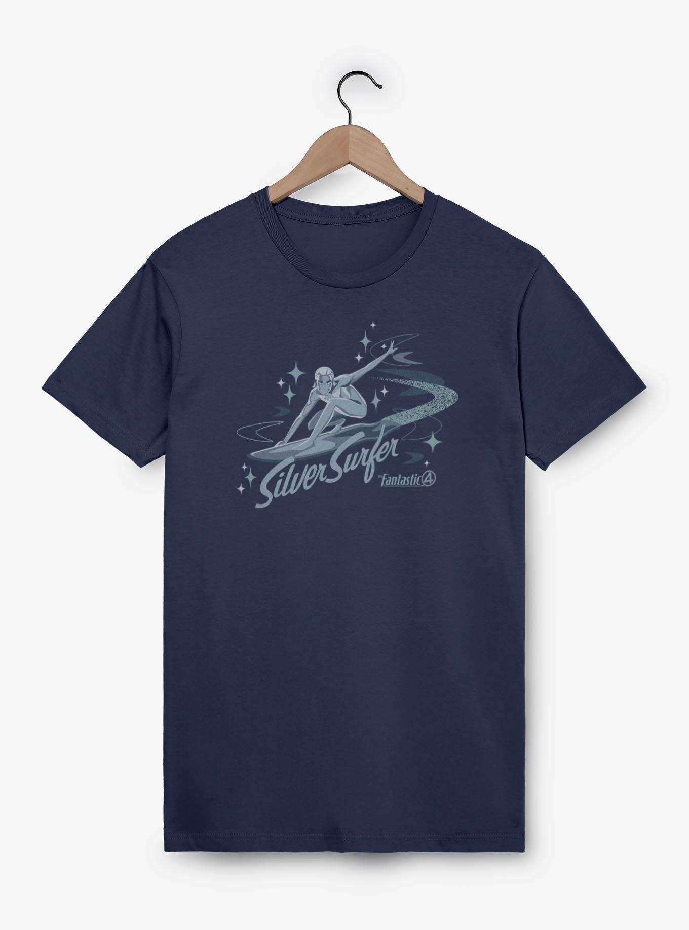 Marvel The Fantastic Four: First Steps Surfing Stars Silver Surfer T-Shirt, , hi-res