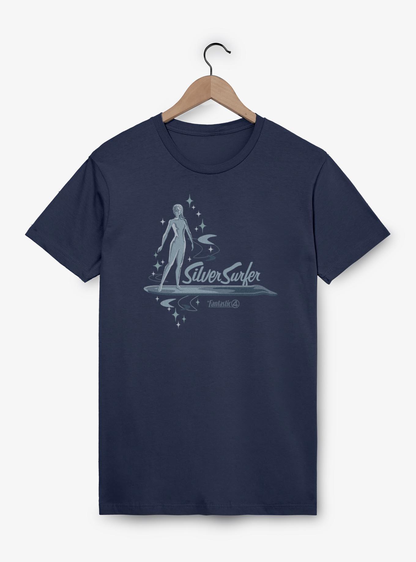 Marvel The Fantastic Four: First Steps Silver Surfer Stars T-Shirt, , hi-res