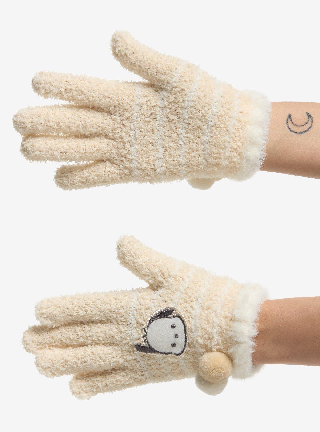 Sanrio Japan Originals Pochacco Stripe Cozy Gloves, , hi-res