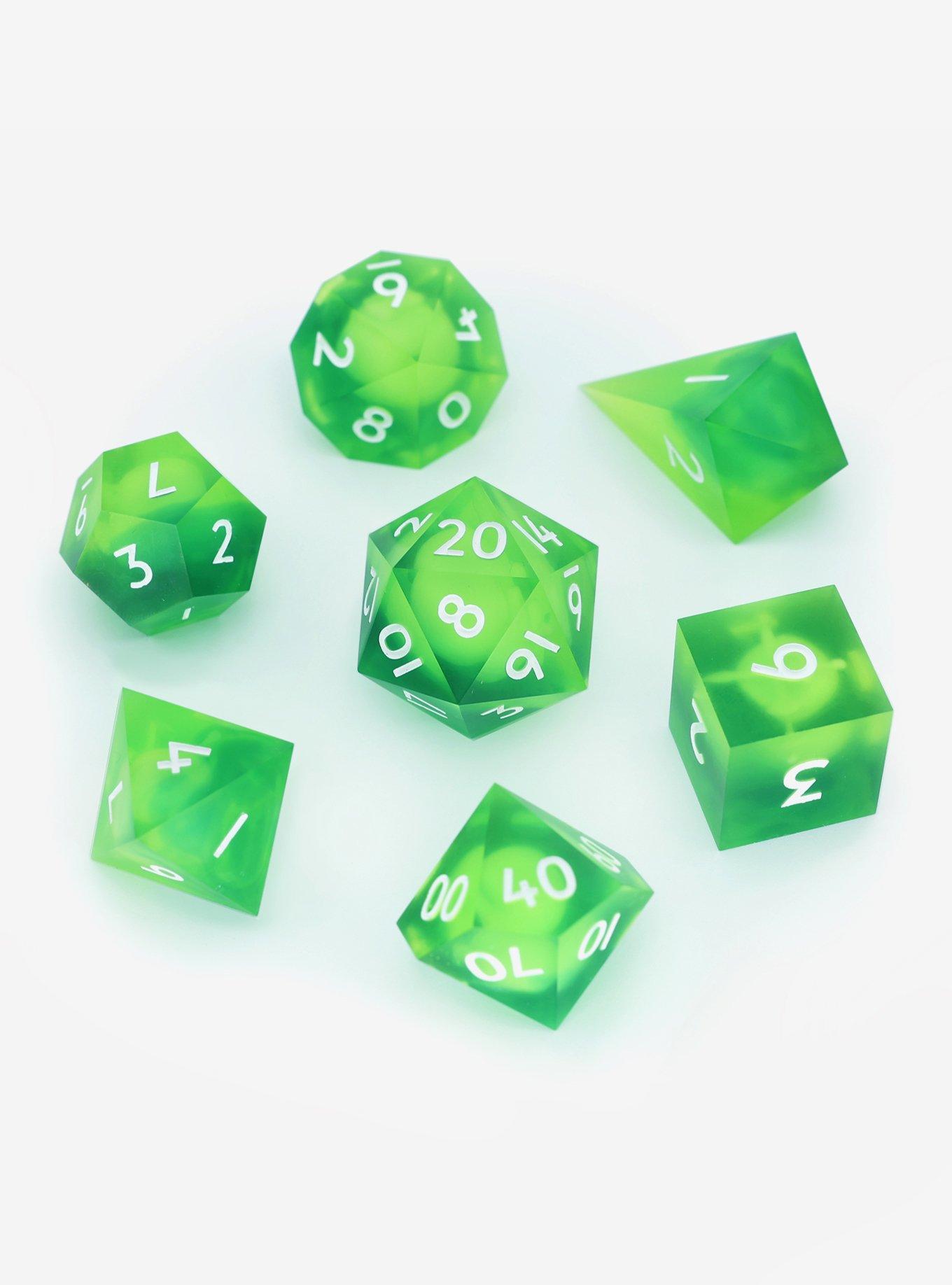 Everything Dice Gelatinous Cube Chonk Dice Set, , hi-res