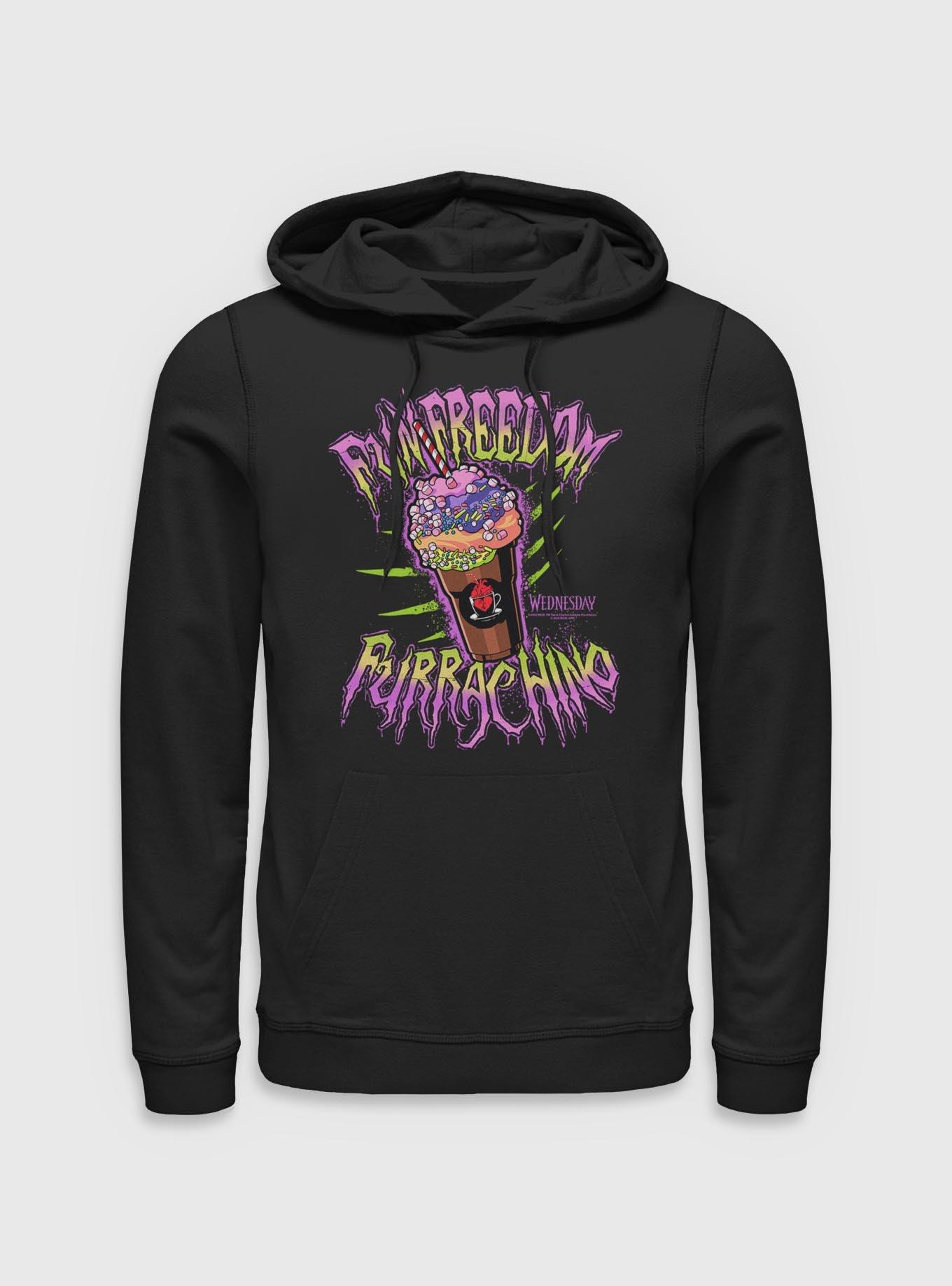 Wednesday Fun Freedom Furrachino Hoodie HerUniverse Exclusive, , hi-res