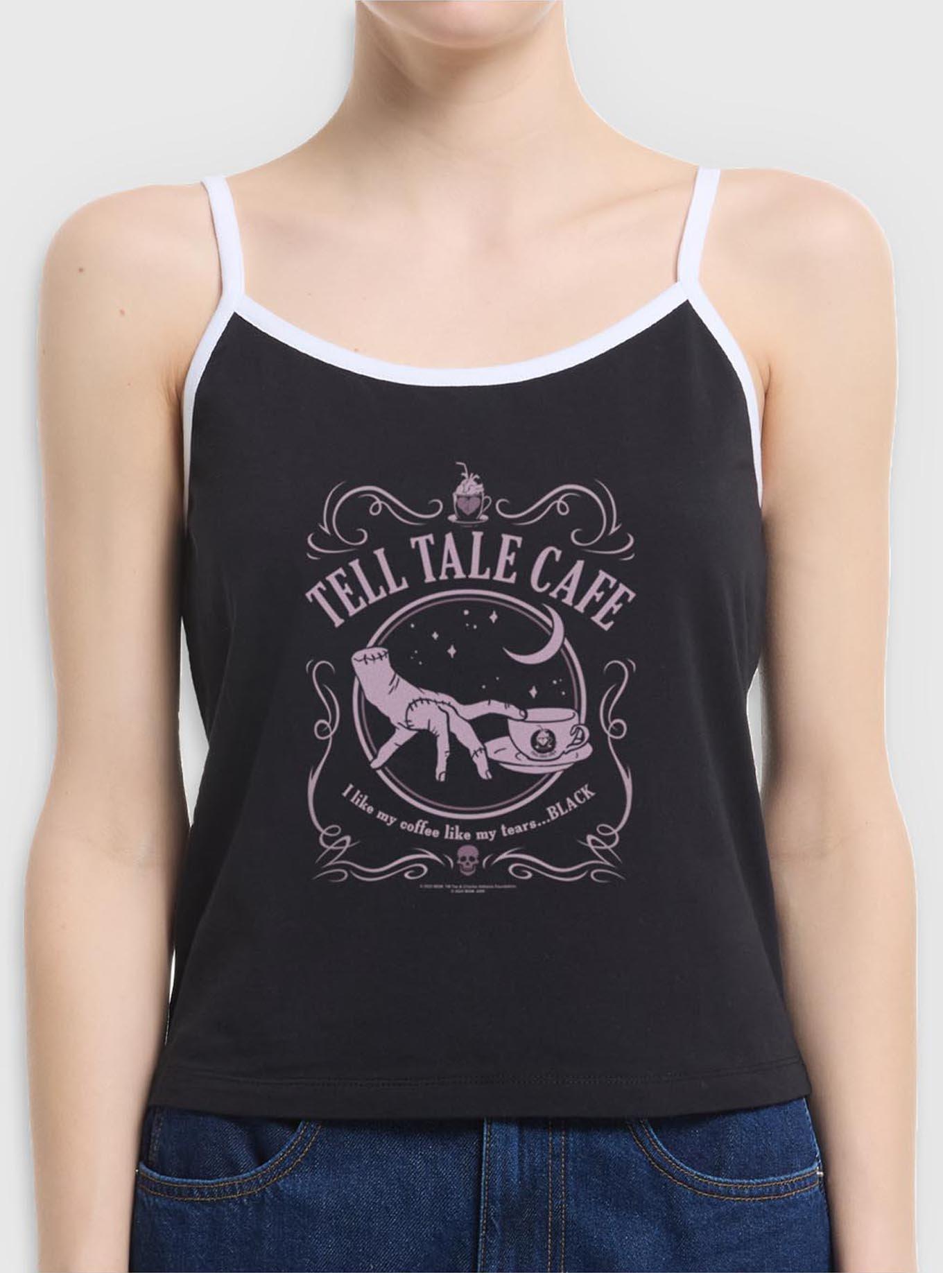 Wednesday Cafe Thing Girls Cami Hot Topic Exclusive, , hi-res