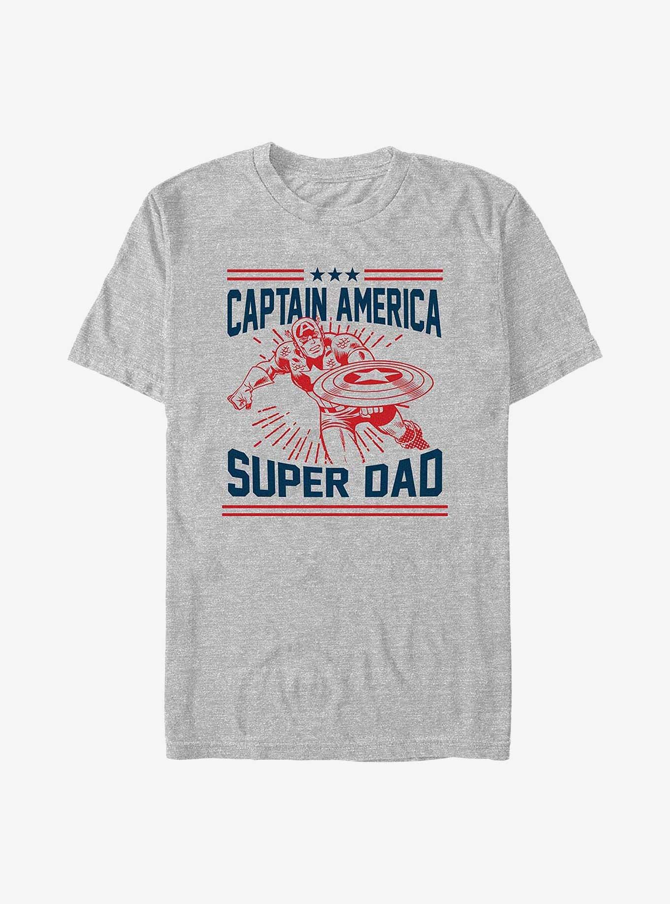 Marvel Super Dad T-Shirt, ATH HTR, hi-res