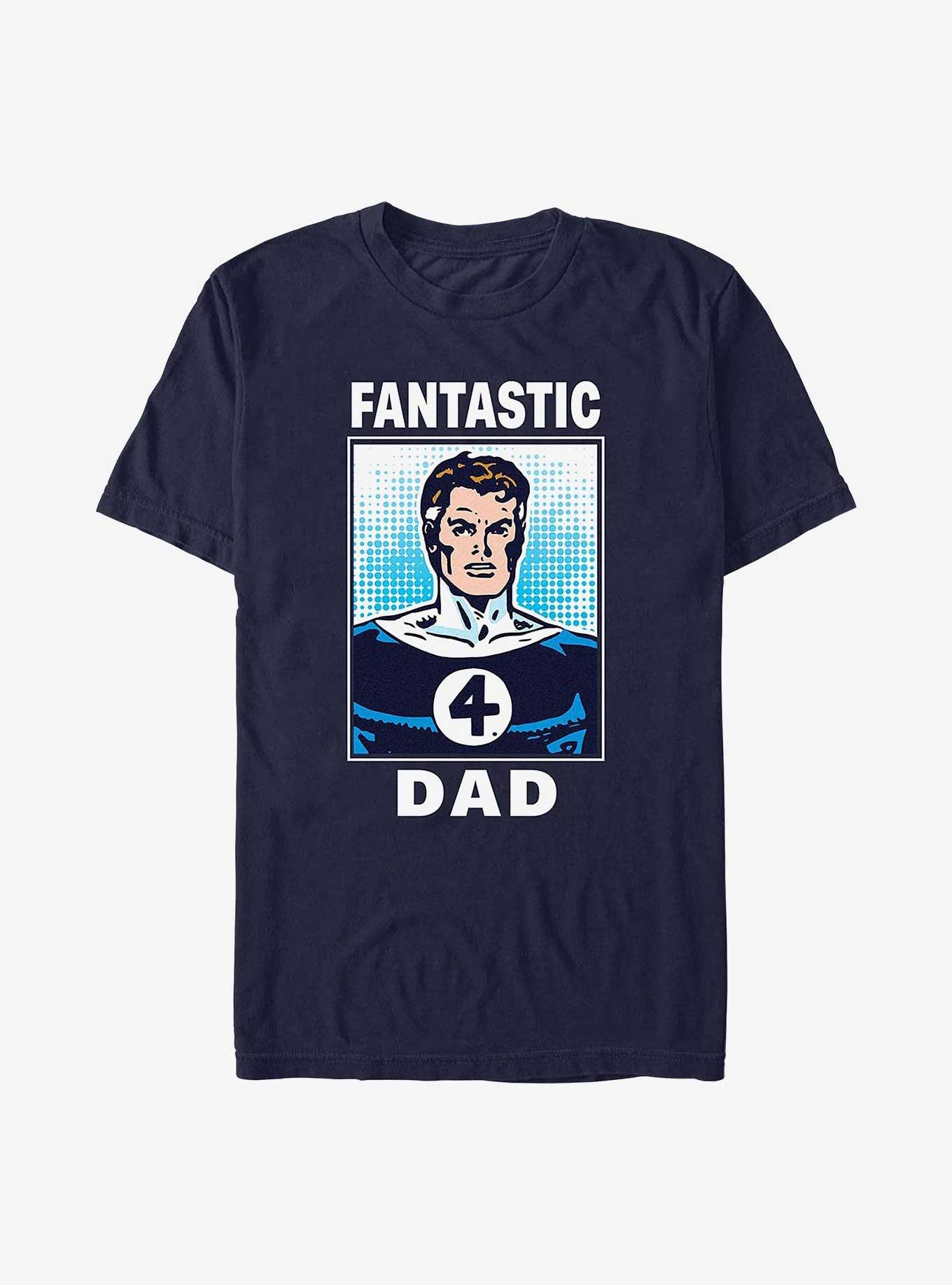 Marvel Fantastic Four Fantastic Dad T-Shirt, NAVY, hi-res