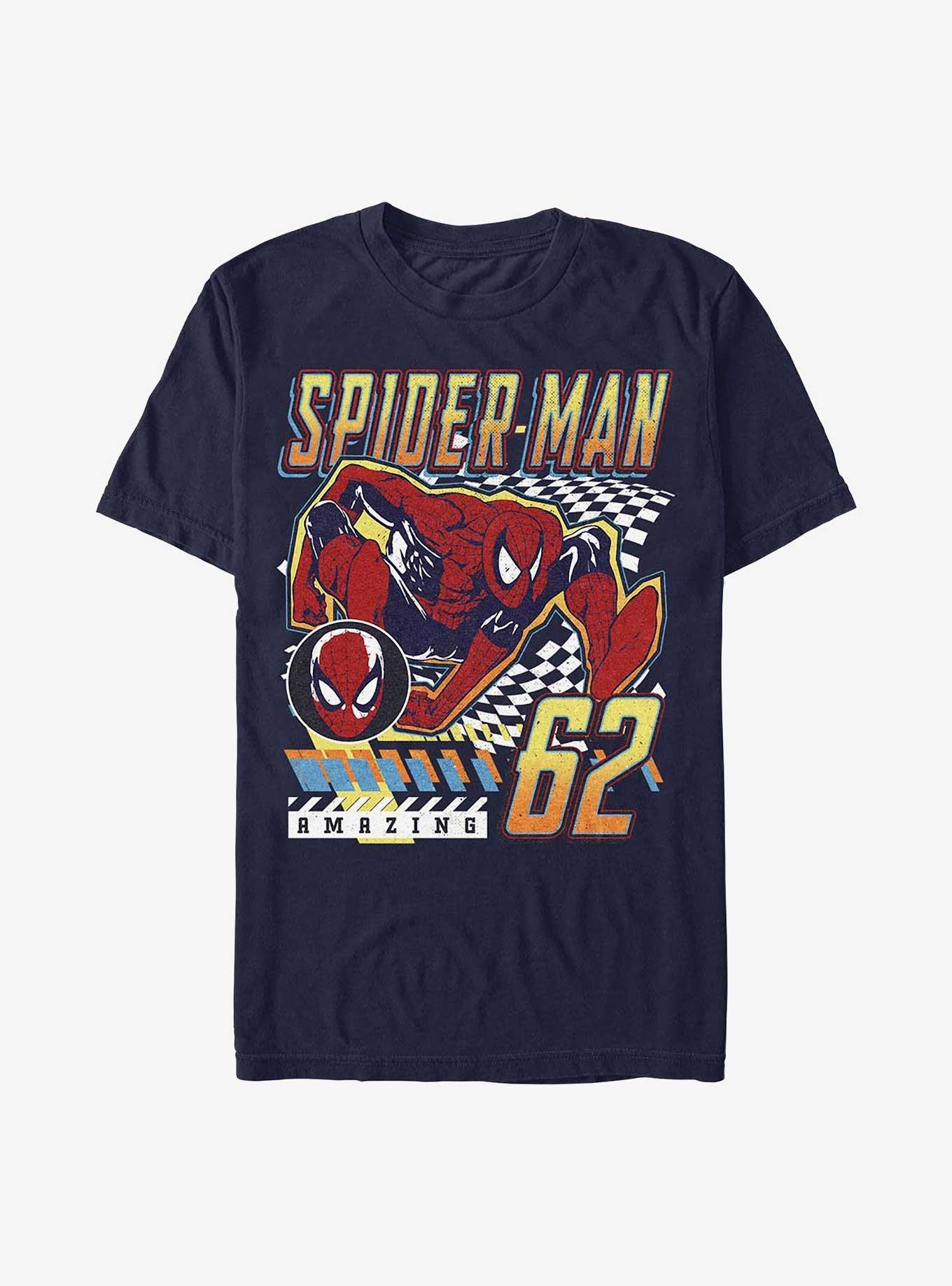 Marvel Venom Spider Man Racer T-Shirt, NAVY, hi-res
