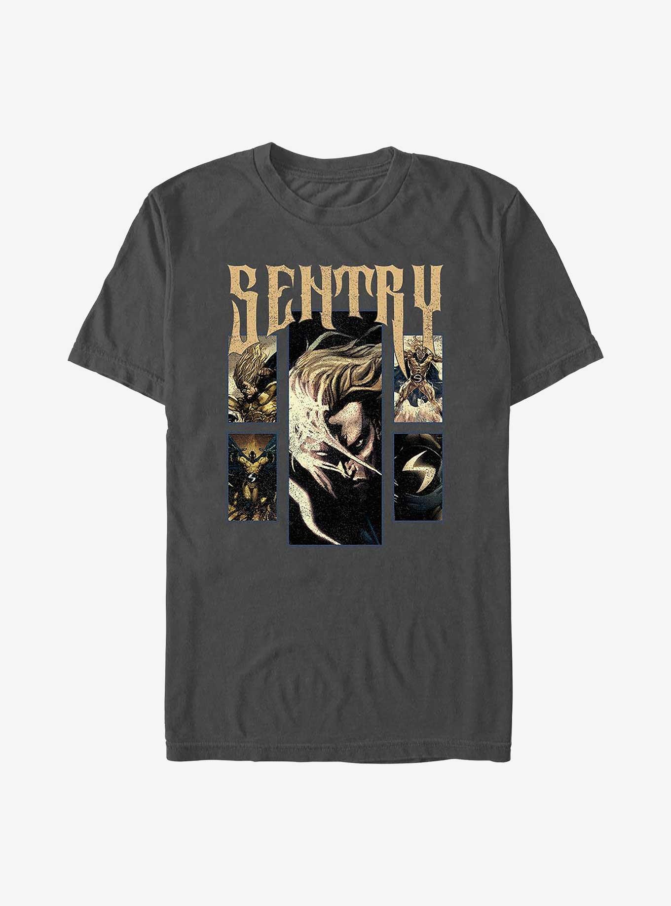 Marvel Sentry Panel T-Shirt, CHARCOAL, hi-res