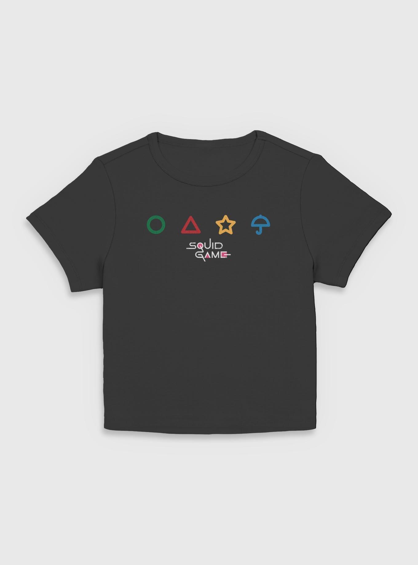 Squid Game Shapes Girls Baby T-Shirt, , hi-res