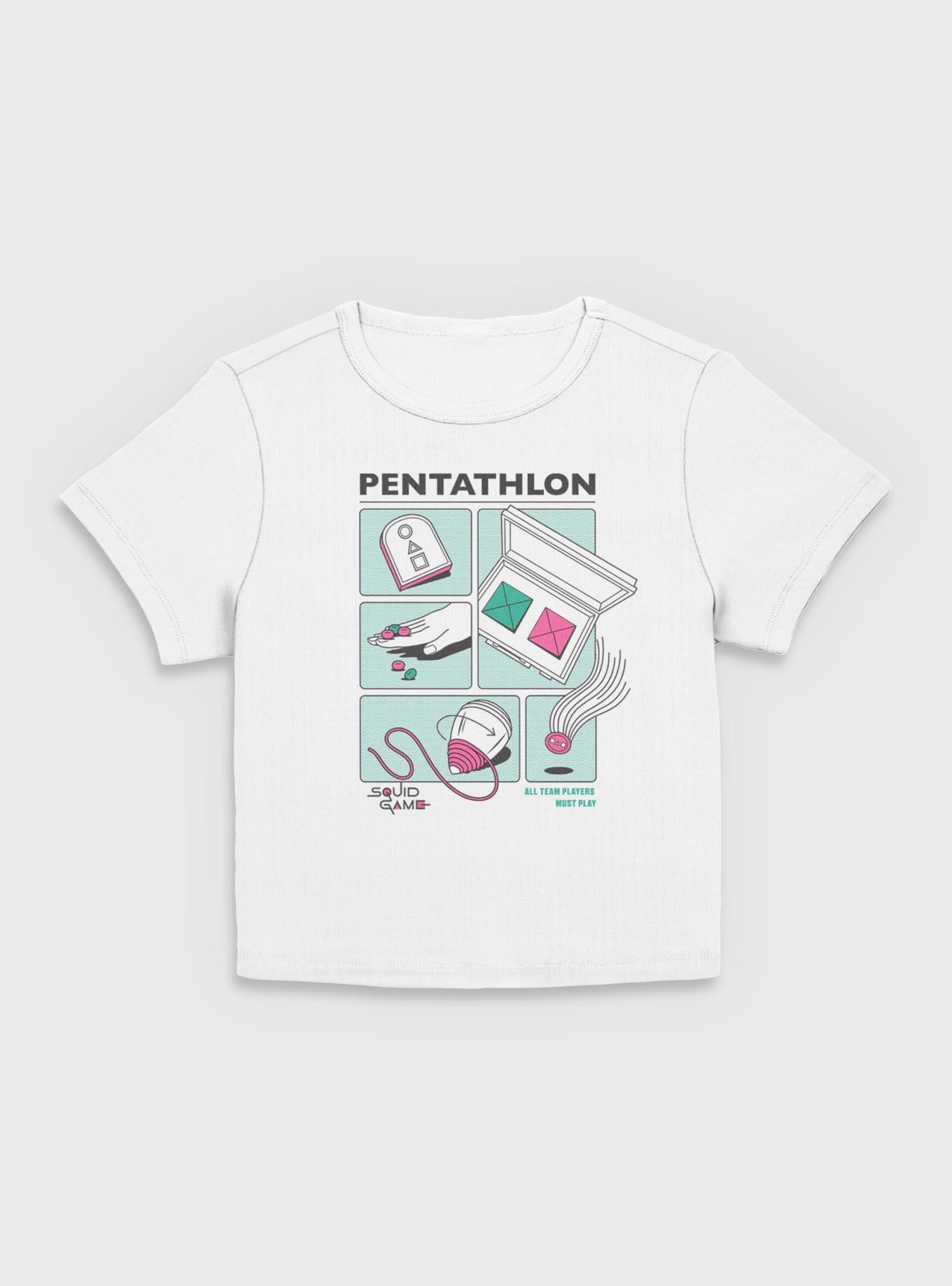 Squid Game Pentathalon Girls Baby T-Shirt, , hi-res