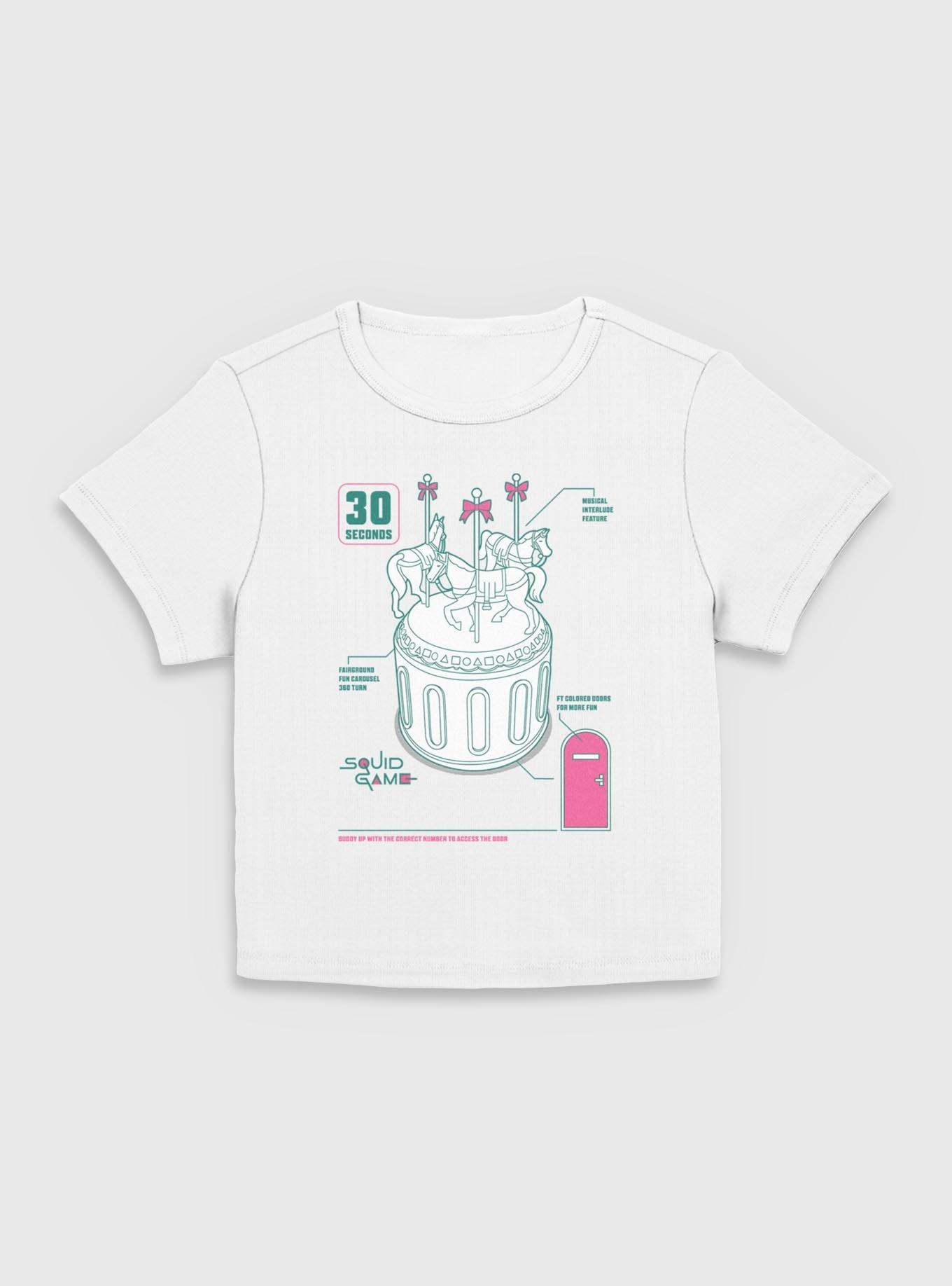 Squid Game Carousel Girls Baby T-Shirt