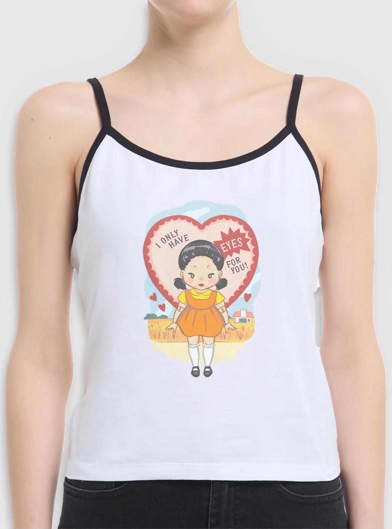 Squid Game Eyes For You Girls Cami Tank, , hi-res