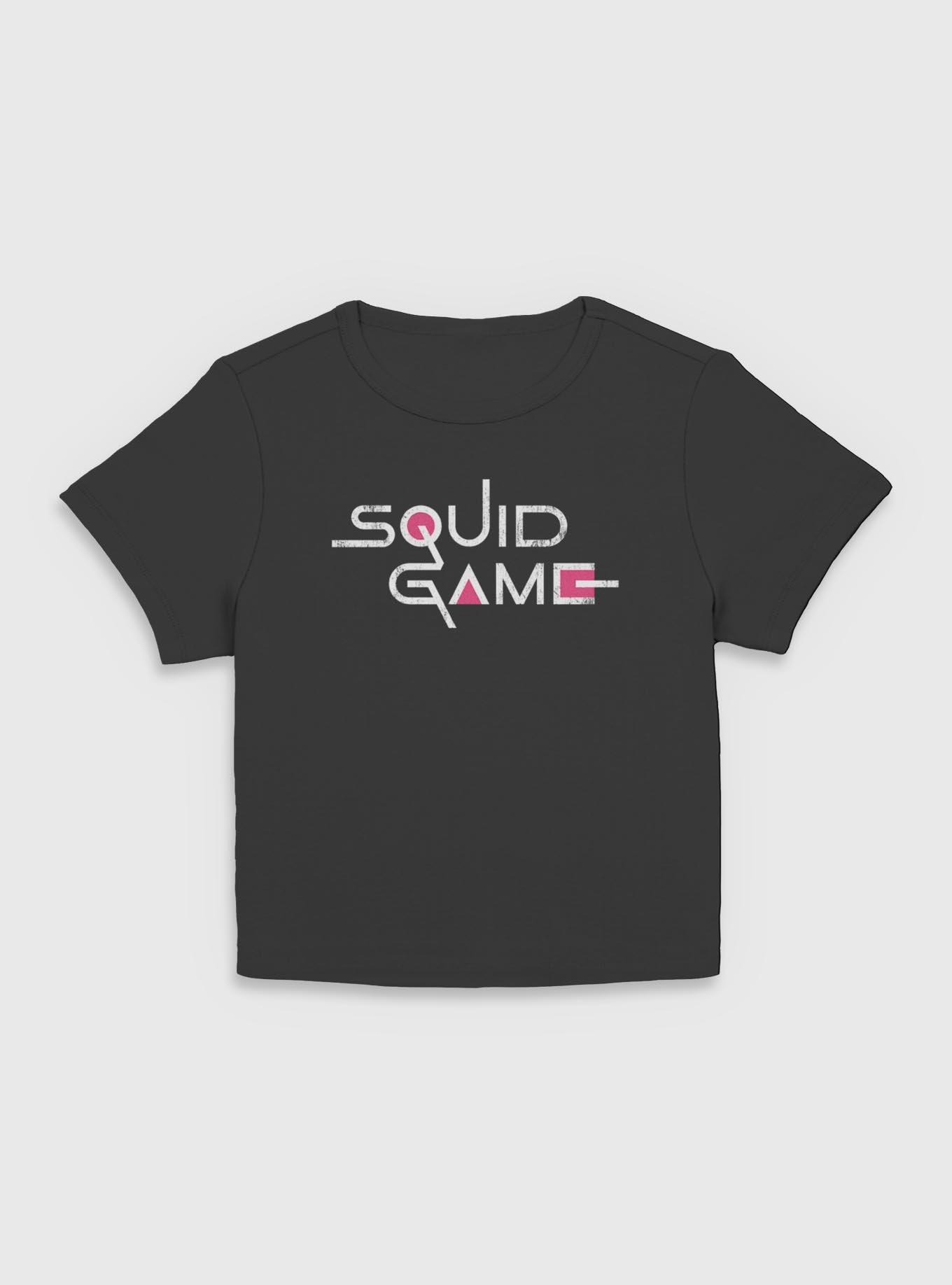 Squid Game English Title Logo Girls Baby T-Shirt