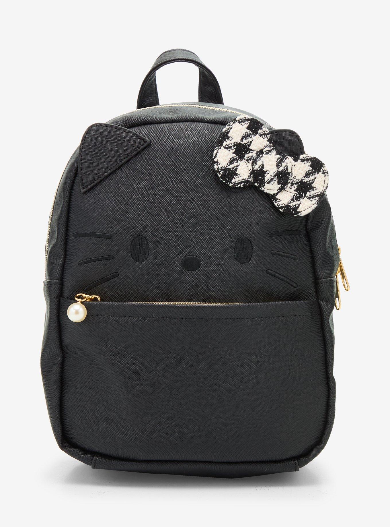 Sanrio Japan Originals Hello Kitty Houndstooth Bow Mini Backpack, , hi-res