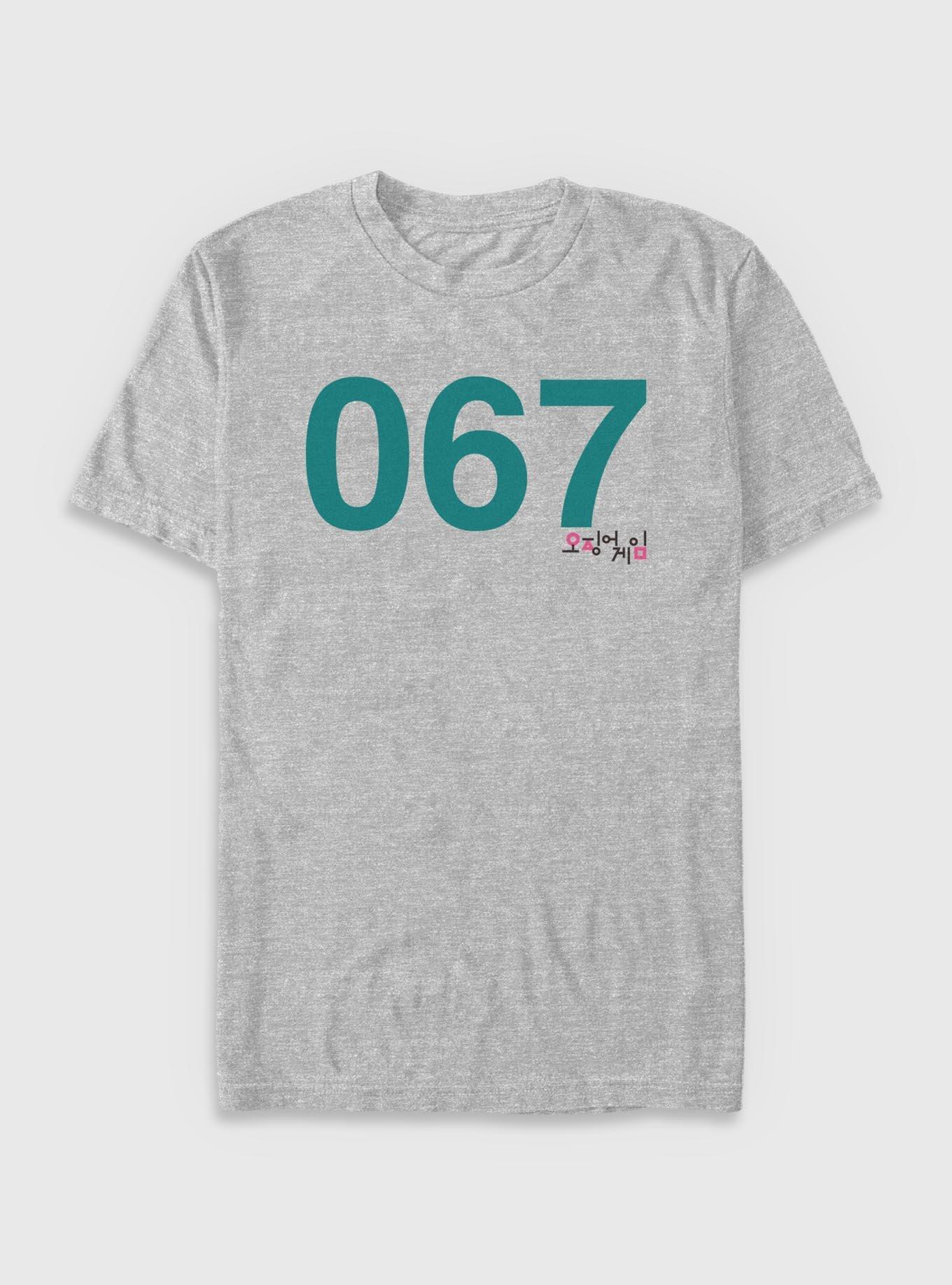 Squid Game Player 067 T-Shirt, , hi-res