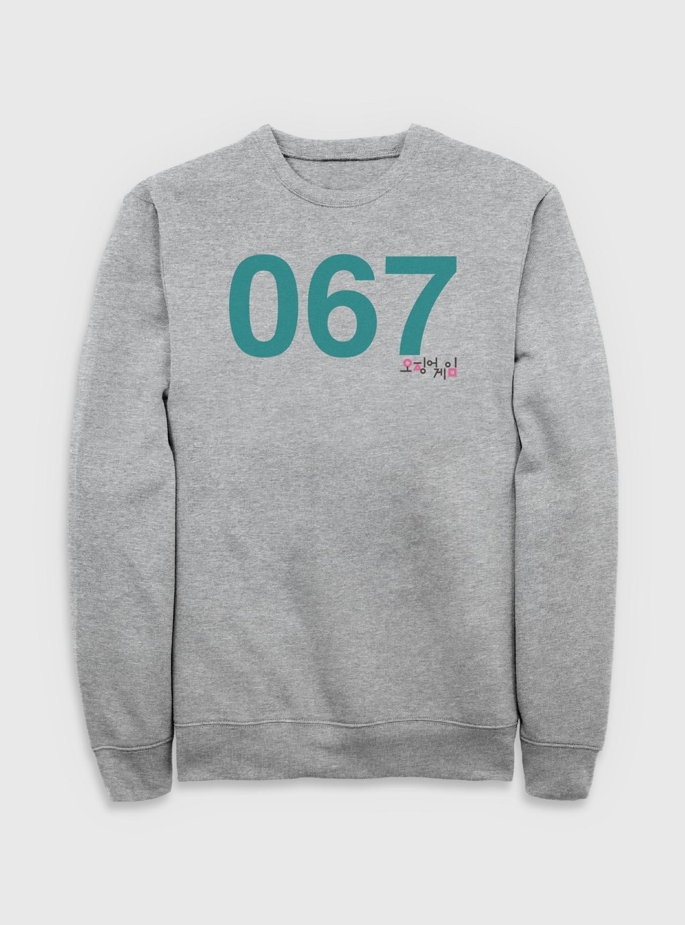Squid Game Player 067 Sweatshirt, , hi-res