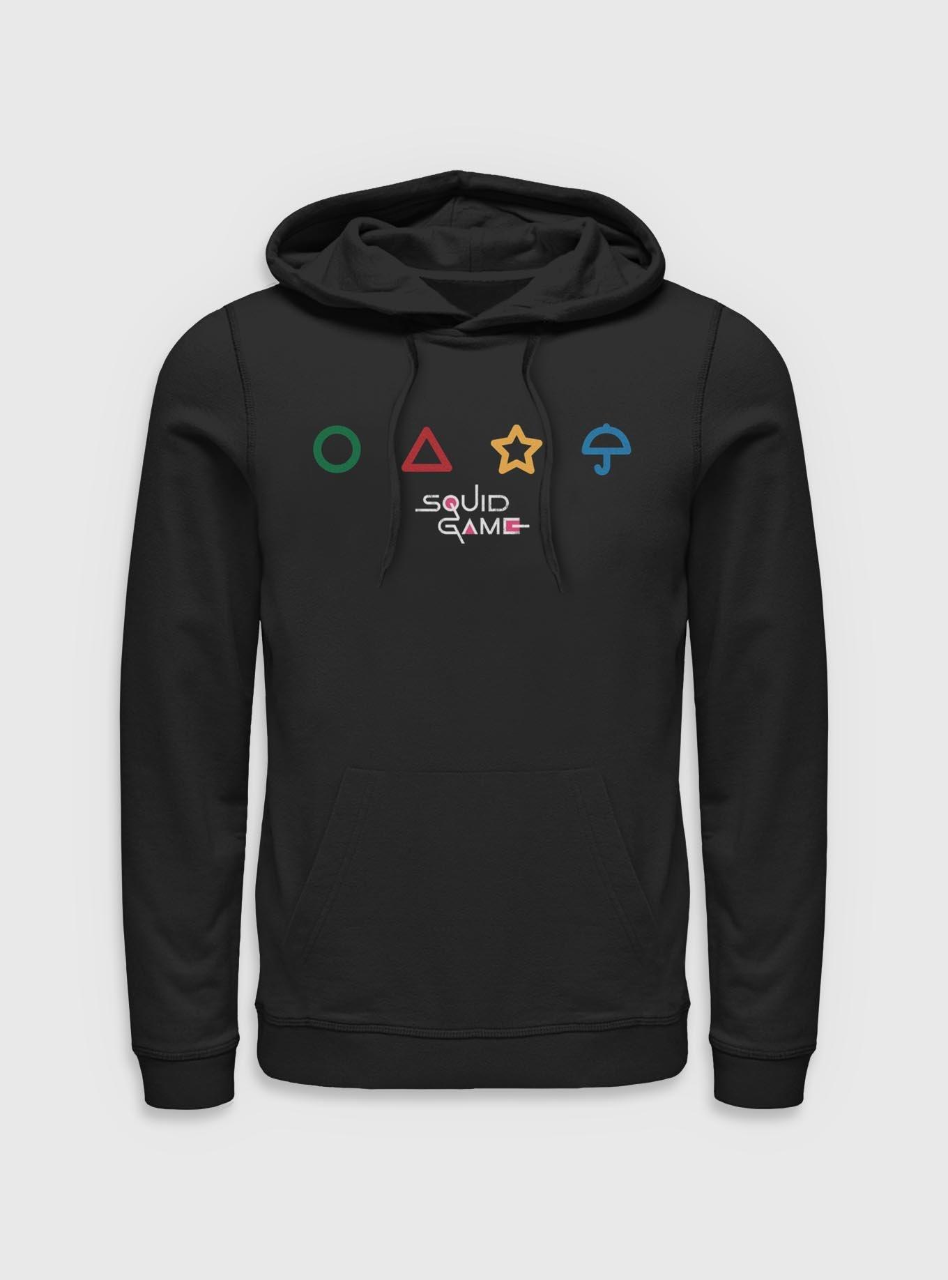 Squid Game Shapes Hoodie, , hi-res
