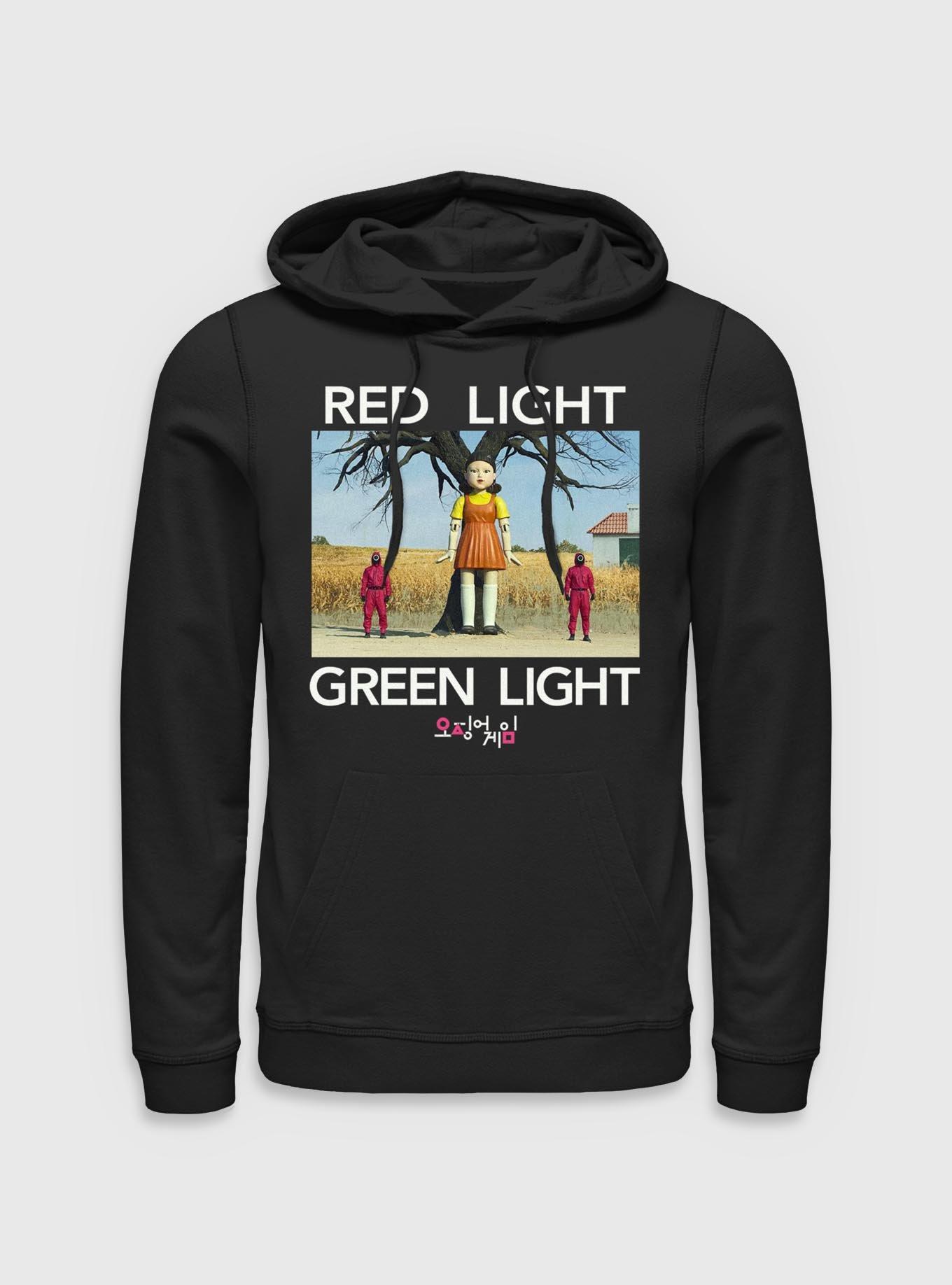Squid Game Red Light Green Light Hoodie, , hi-res