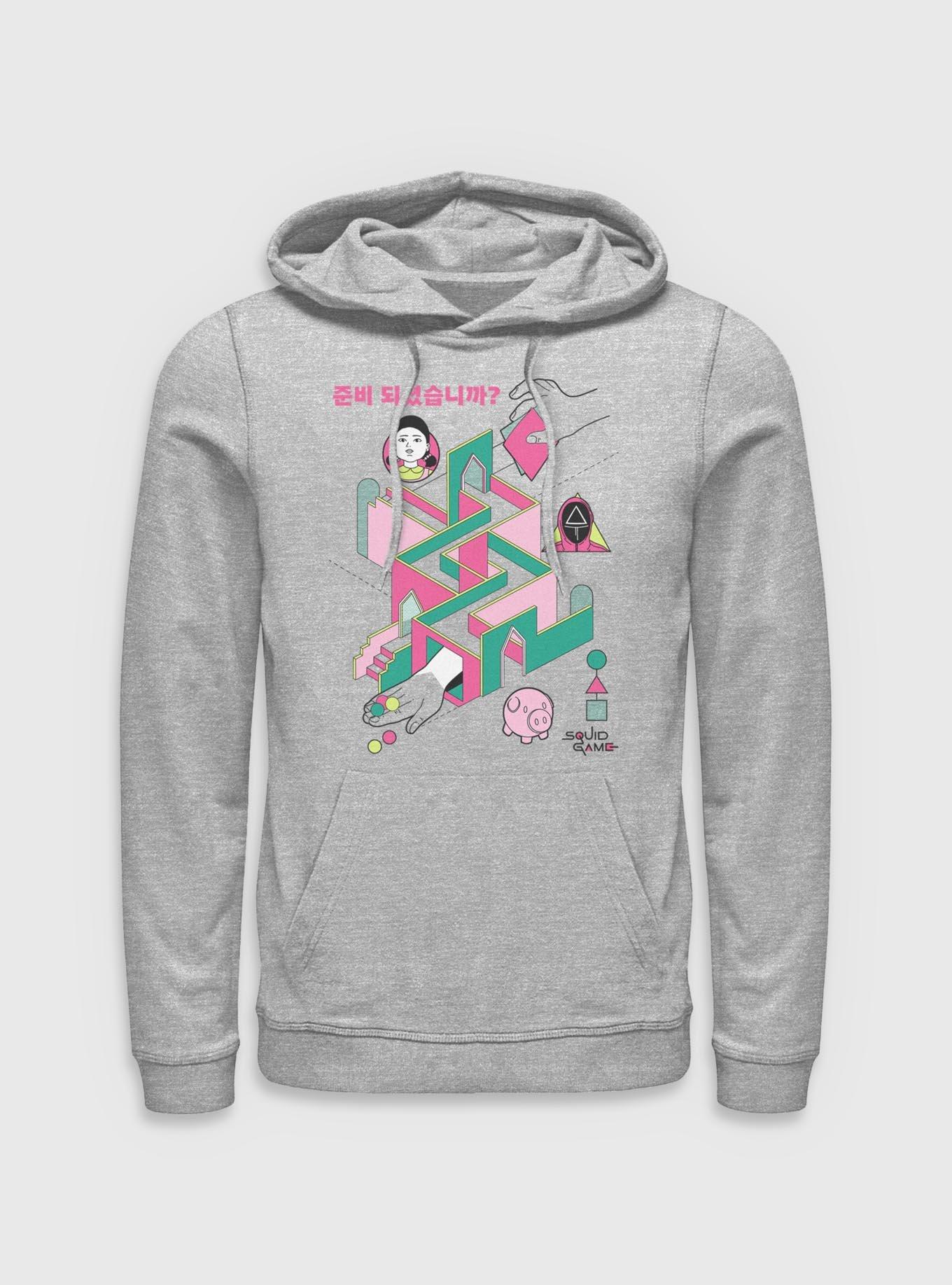 Squid Game Labyrinth Hoodie, ATH HTR, hi-res