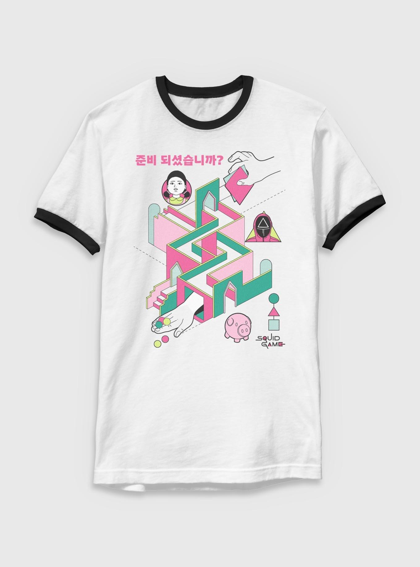 Squid Game Labyrinth Ringer T-Shirt