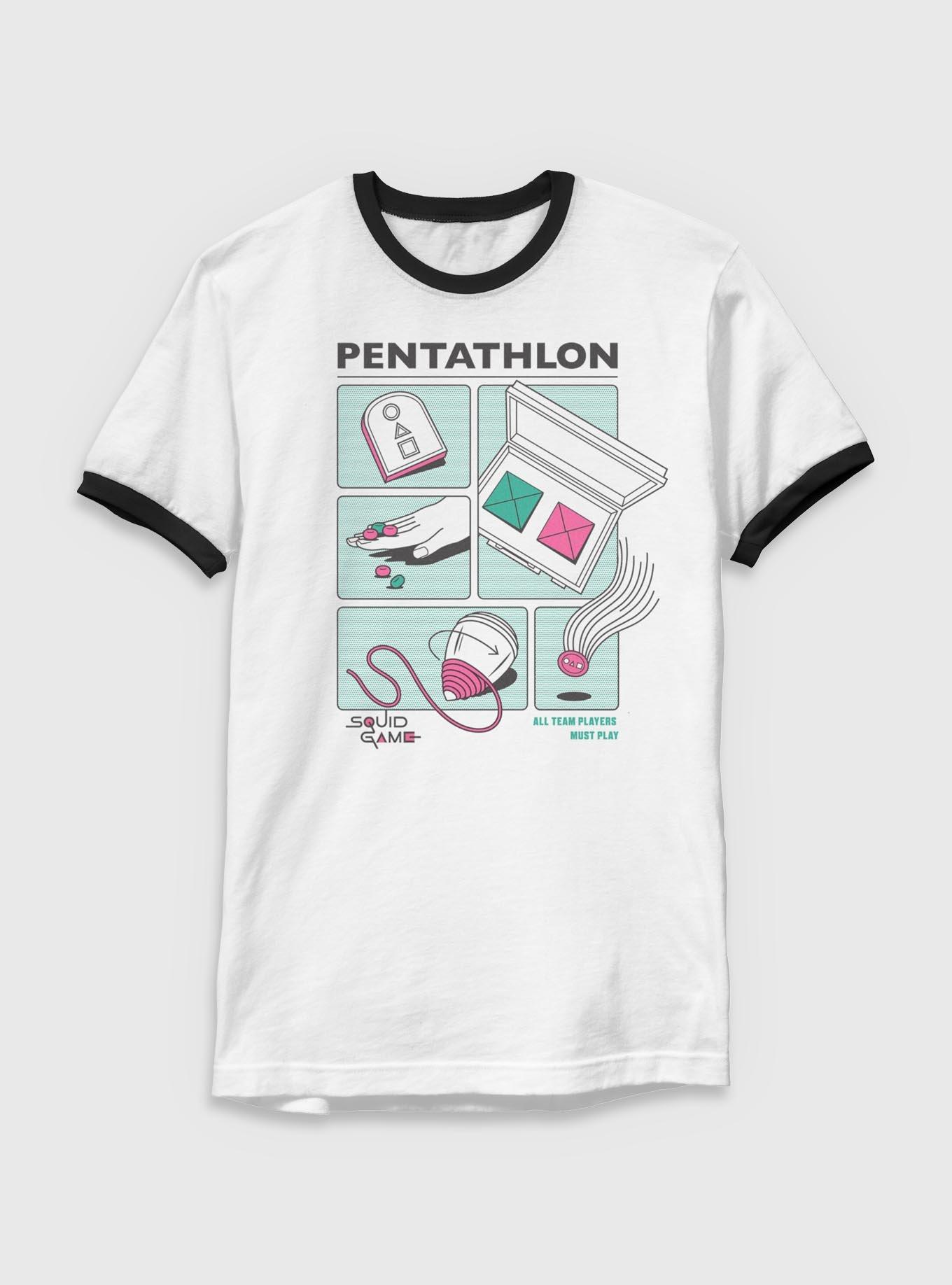 Squid Game Pentathalon Ringer T-Shirt, , hi-res