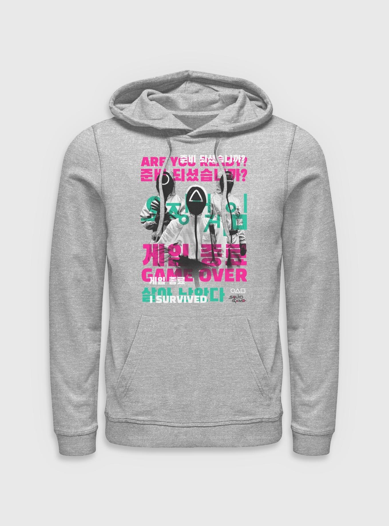 Squid Game Game Over I Survived Hoodie, , hi-res