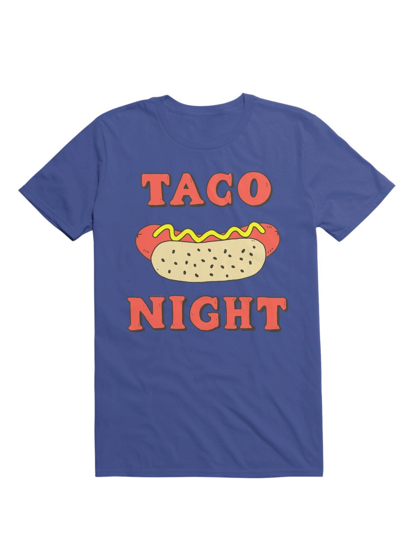 Taco Night Hot Dog T-Shirt, , hi-res