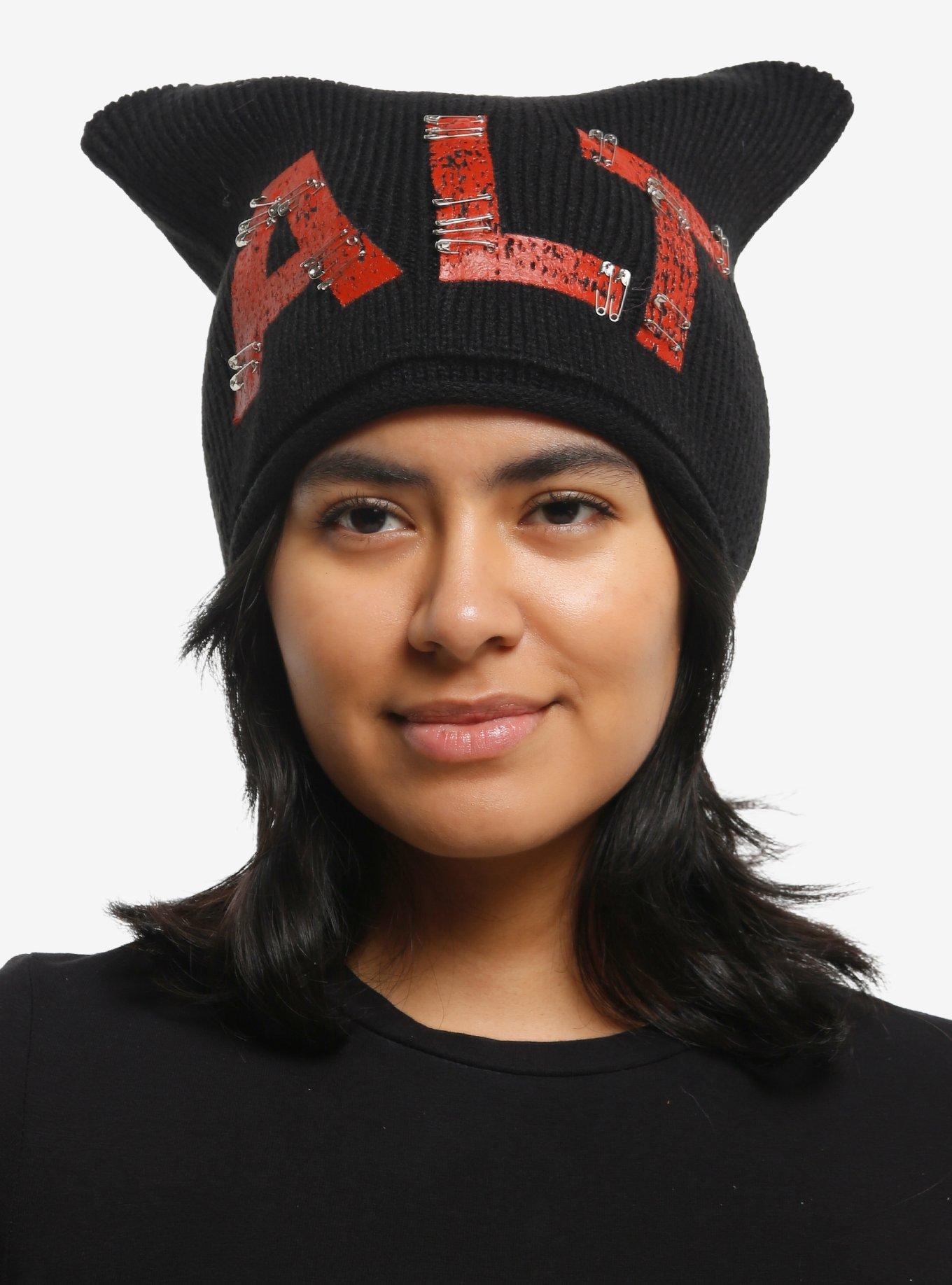 Alt Pierced Subtle Ear Beanie, , hi-res