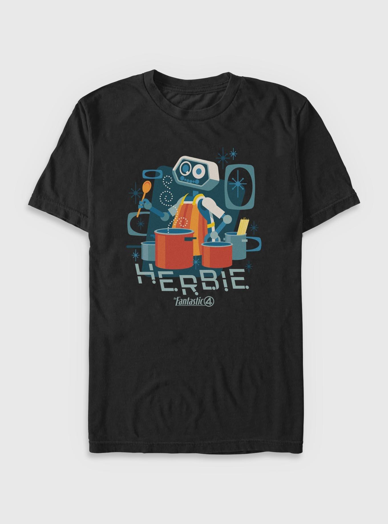 Marvel The Fantastic Four: First Steps Herbie Bot T-Shirt