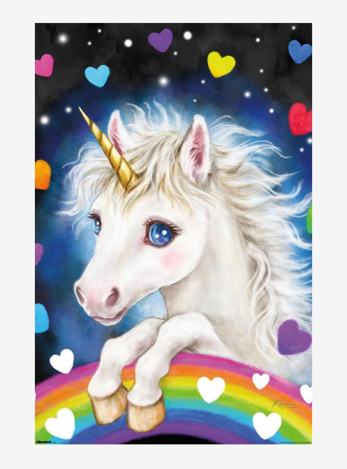 Lovely Unicorn Poster, , hi-res