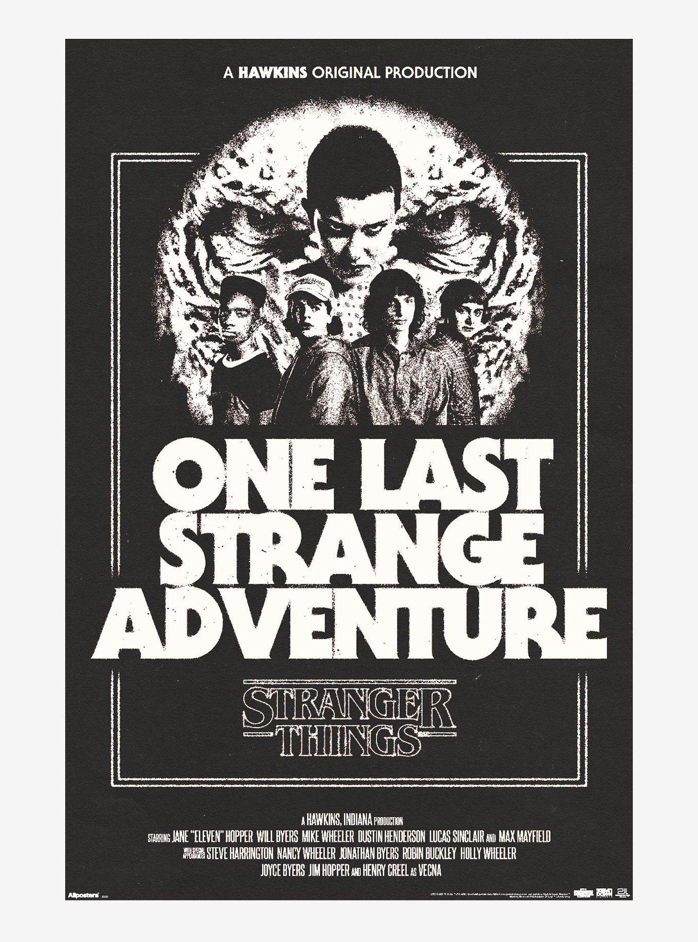 Stranger Things One Last Adventure Poster, , hi-res
