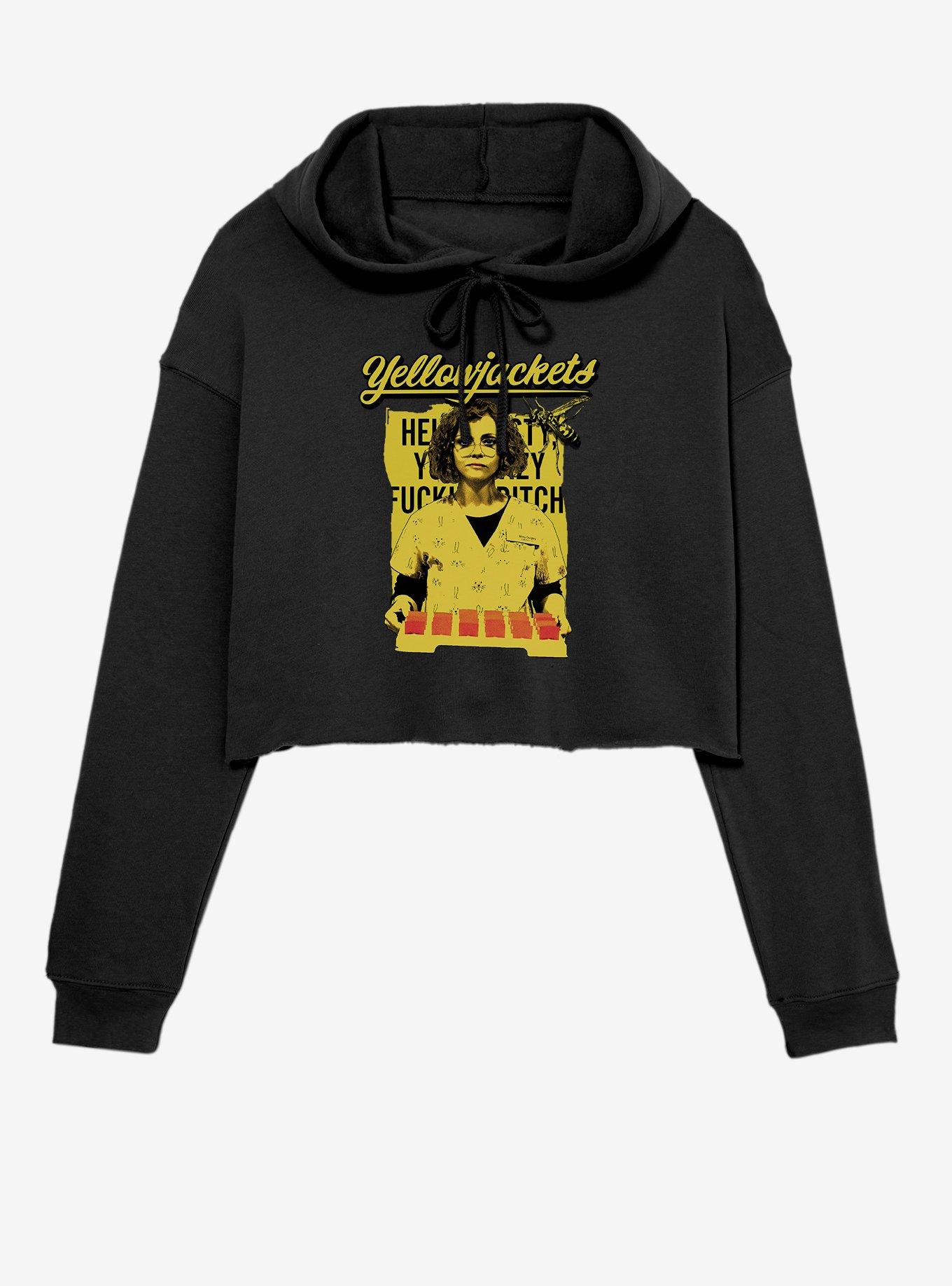 Yellowjackets Misty Girls Crop Hoodie, , hi-res