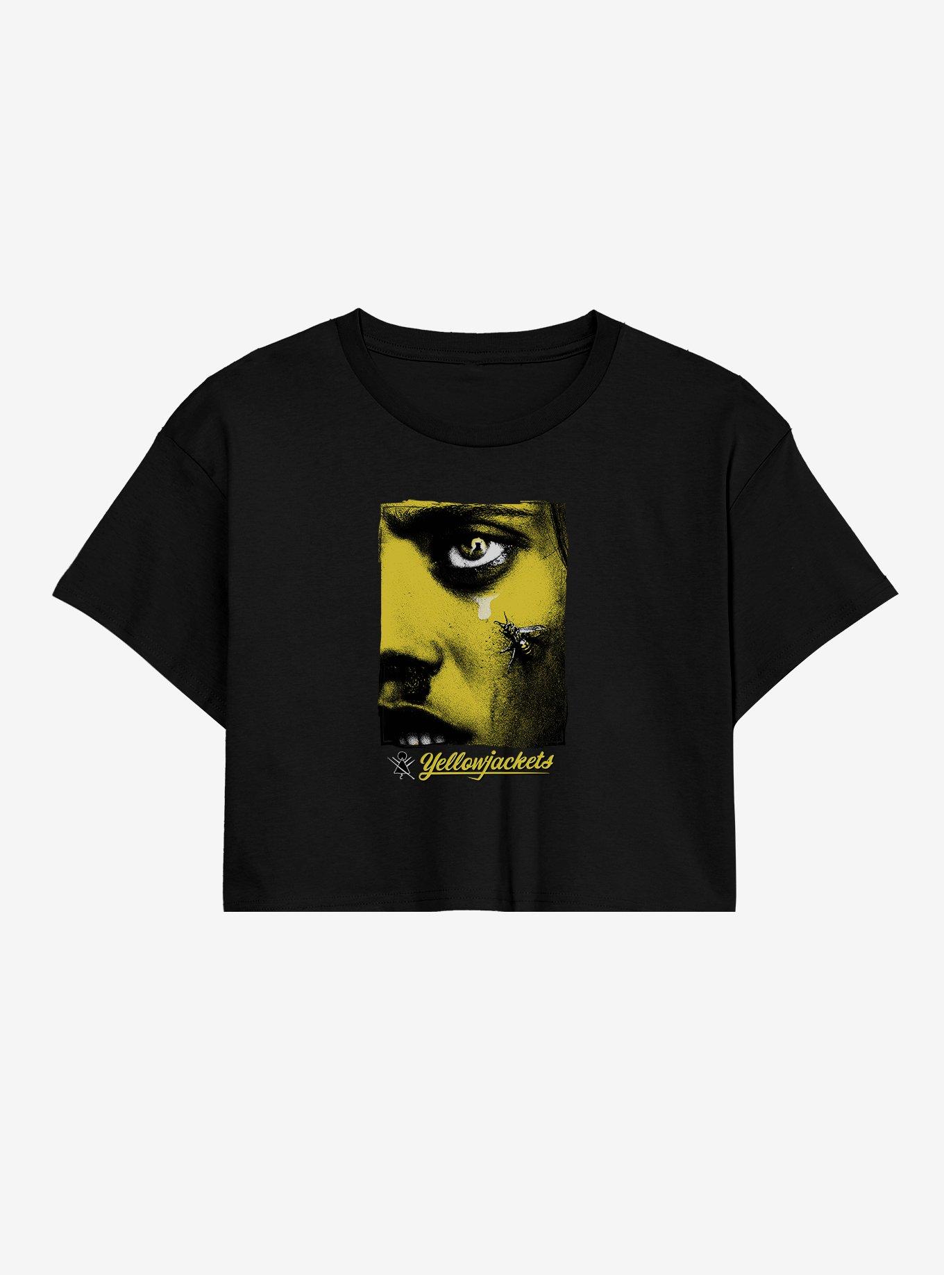 Yellowjackets Poster Womens Crop T-Shirt