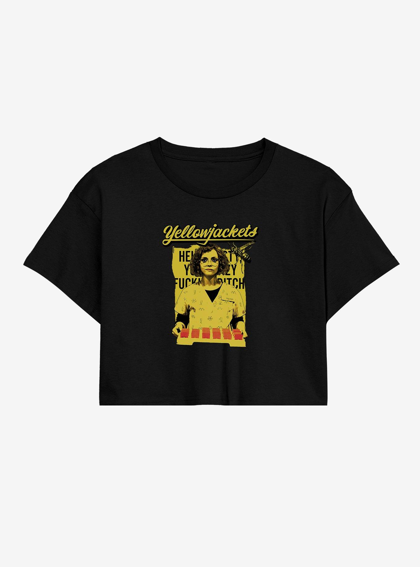 Yellowjackets Misty Womens Crop T-Shirt