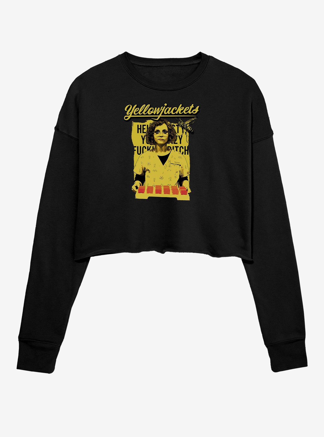 Yellowjackets Misty Womens Crop Sweatshirt