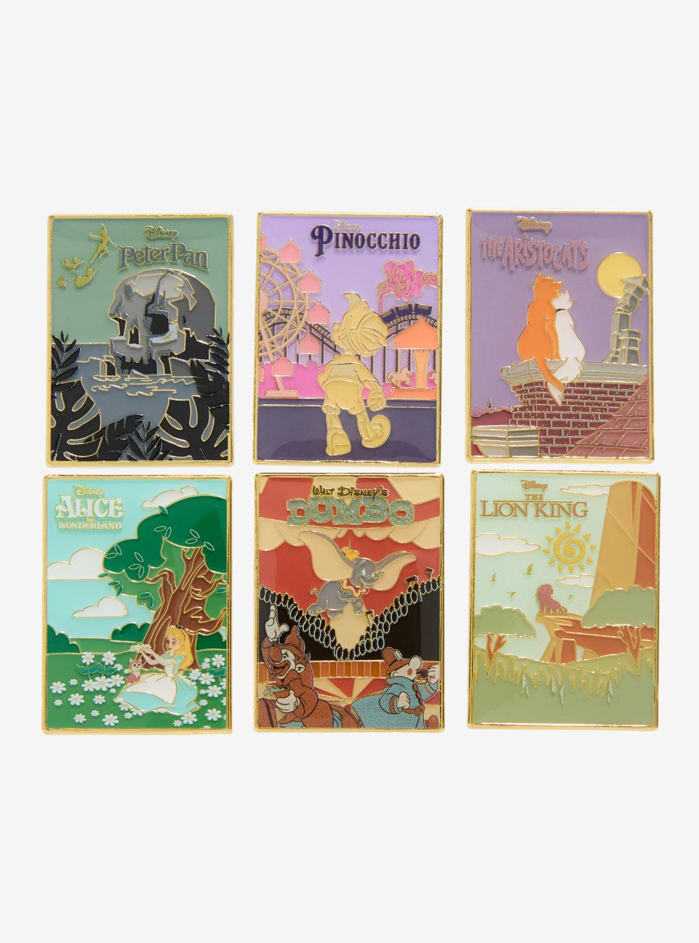 Loungefly Disney Movie Poster Blind Box Enamel Pin Hot Topic Exclusive, , hi-res