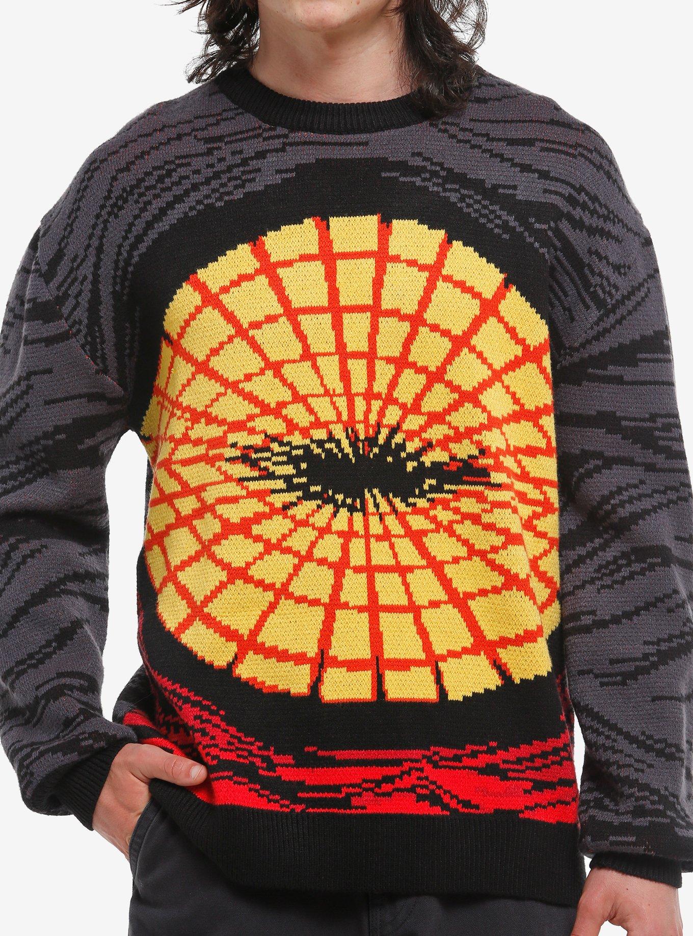 Steady Hands Dandadan Turbo Granny Eye Knit Sweater, , hi-res