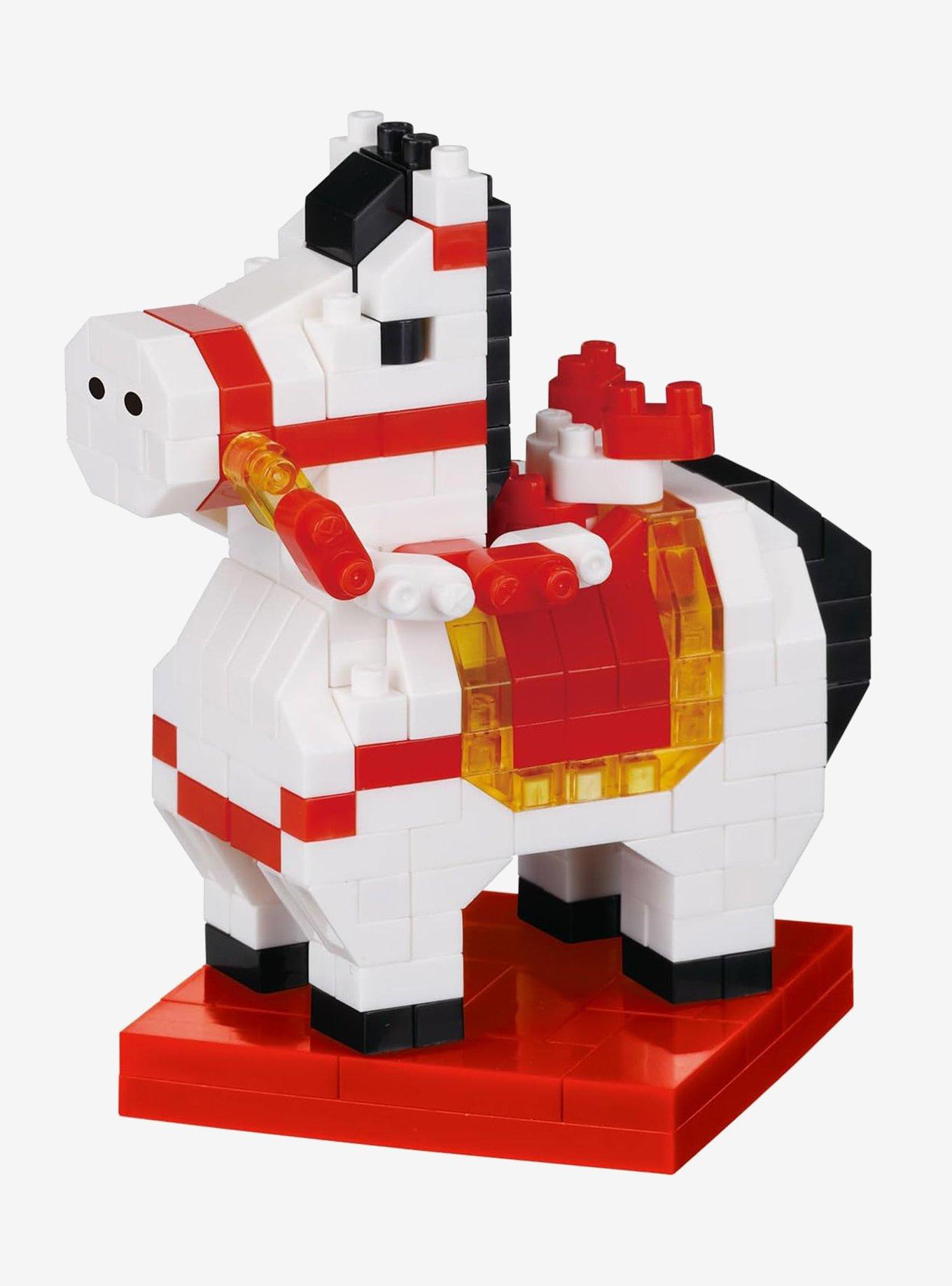 Kawada Nanoblock Character Collection Series Culture Year of The Horse Build Set, , hi-res