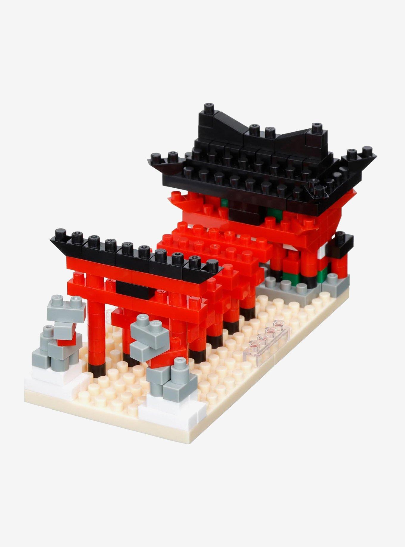 Kawada Nanoblock Character Collection Series Culture Inari Shrine Build Set, , hi-res