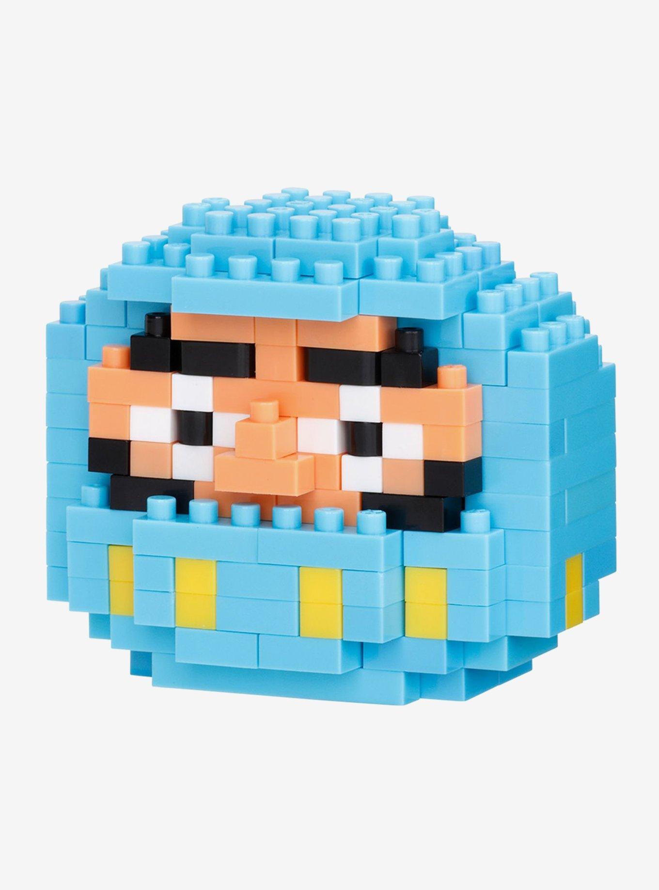 Nanoblock Character Collection Series Daruma Blue Build Kit, , hi-res