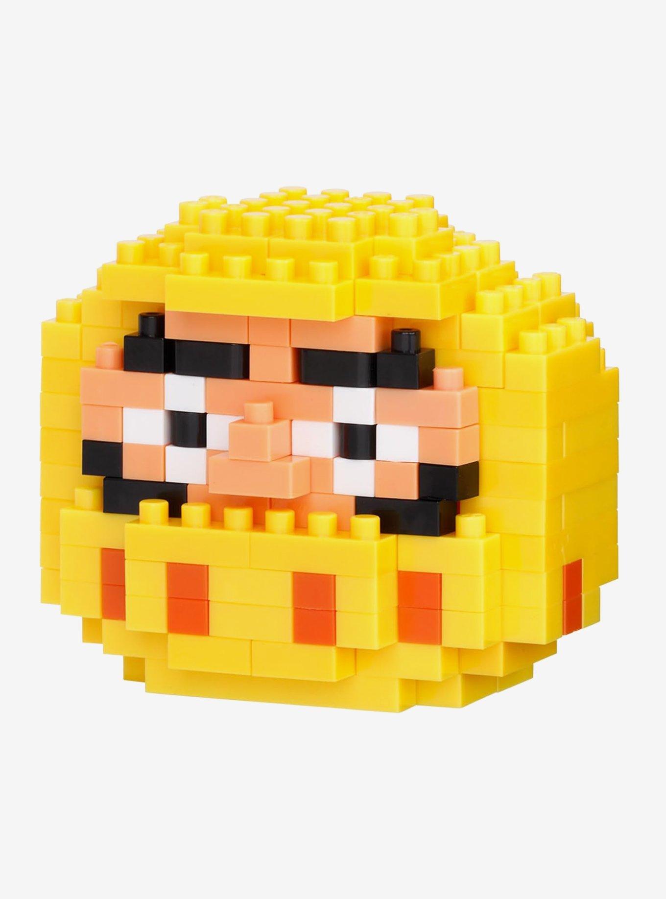 Kawada Nanoblock Character Collection Series Culture Yellow Daruma Build Set, , hi-res