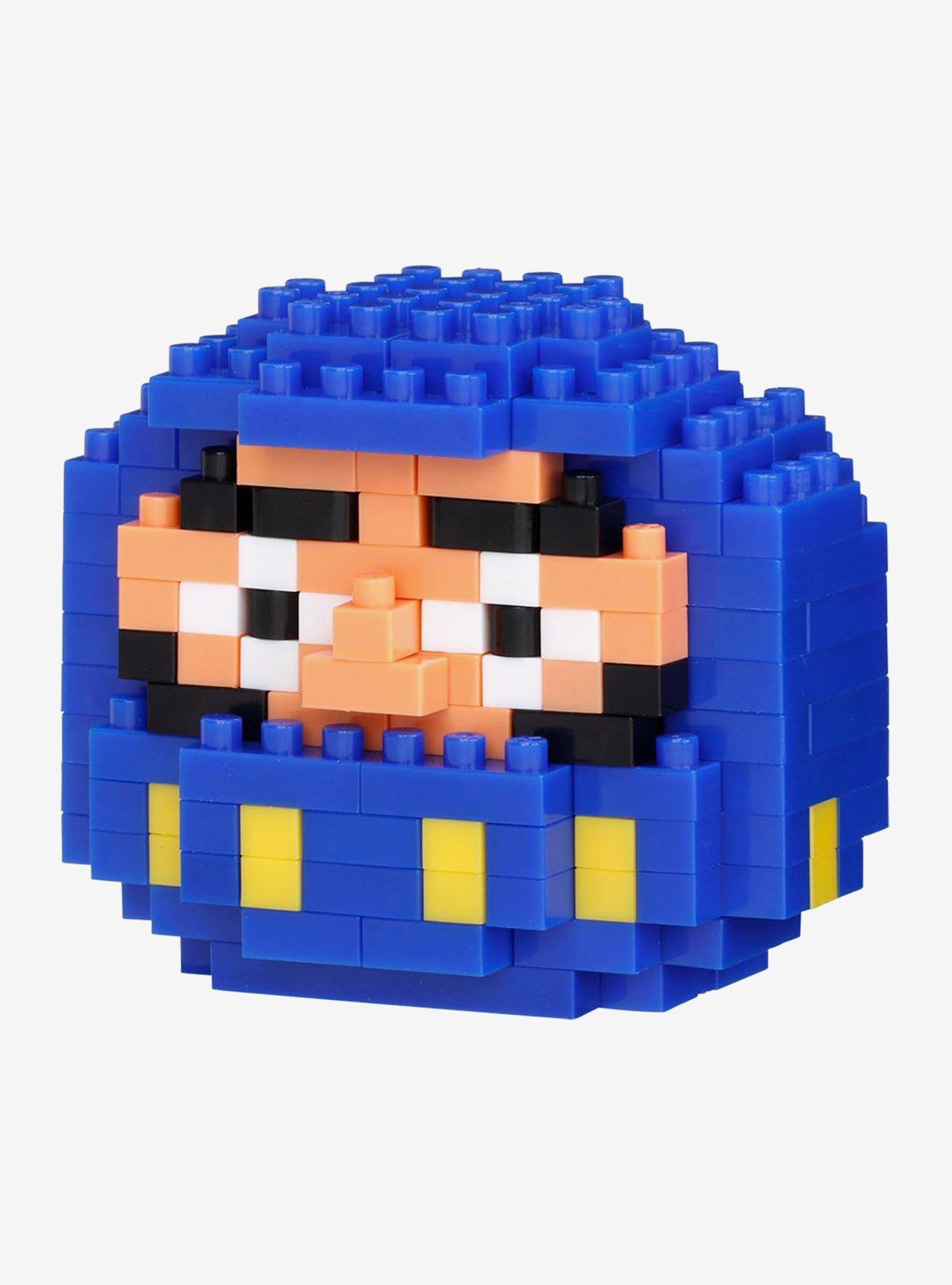Nanoblock Character Collection Series Culture Daruma (Cobalt Blue) Build Kit, , hi-res