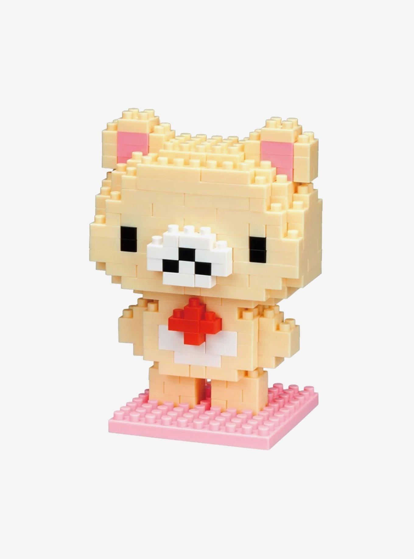 Kawada Nanoblock Rilakkuma Character Collection Series Korilakkuma Build Set, , hi-res