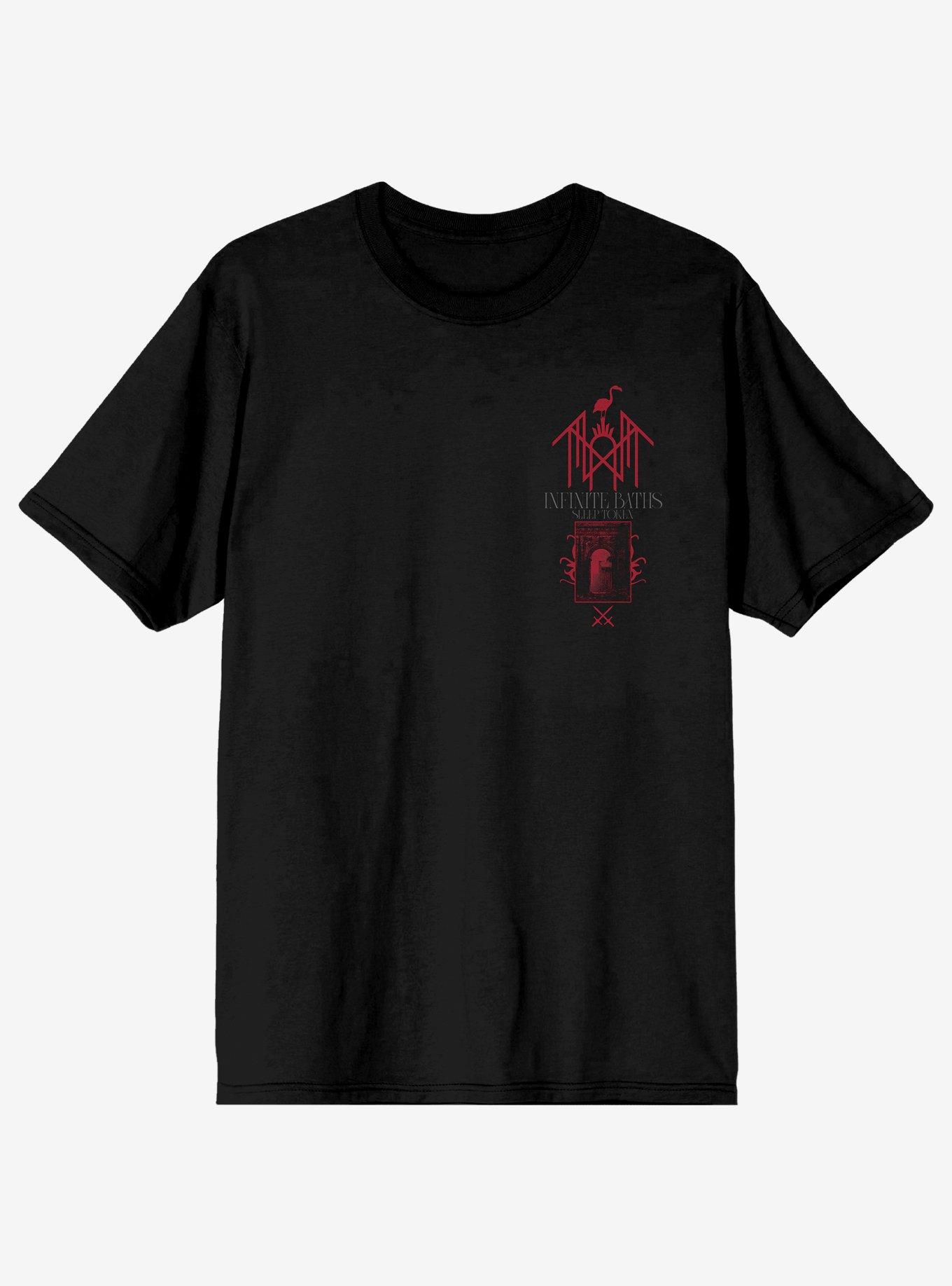 hot topic Sleep Token Even In Arcadia Infinite Baths T-Shirt By Bundumb.Visuals BLACK