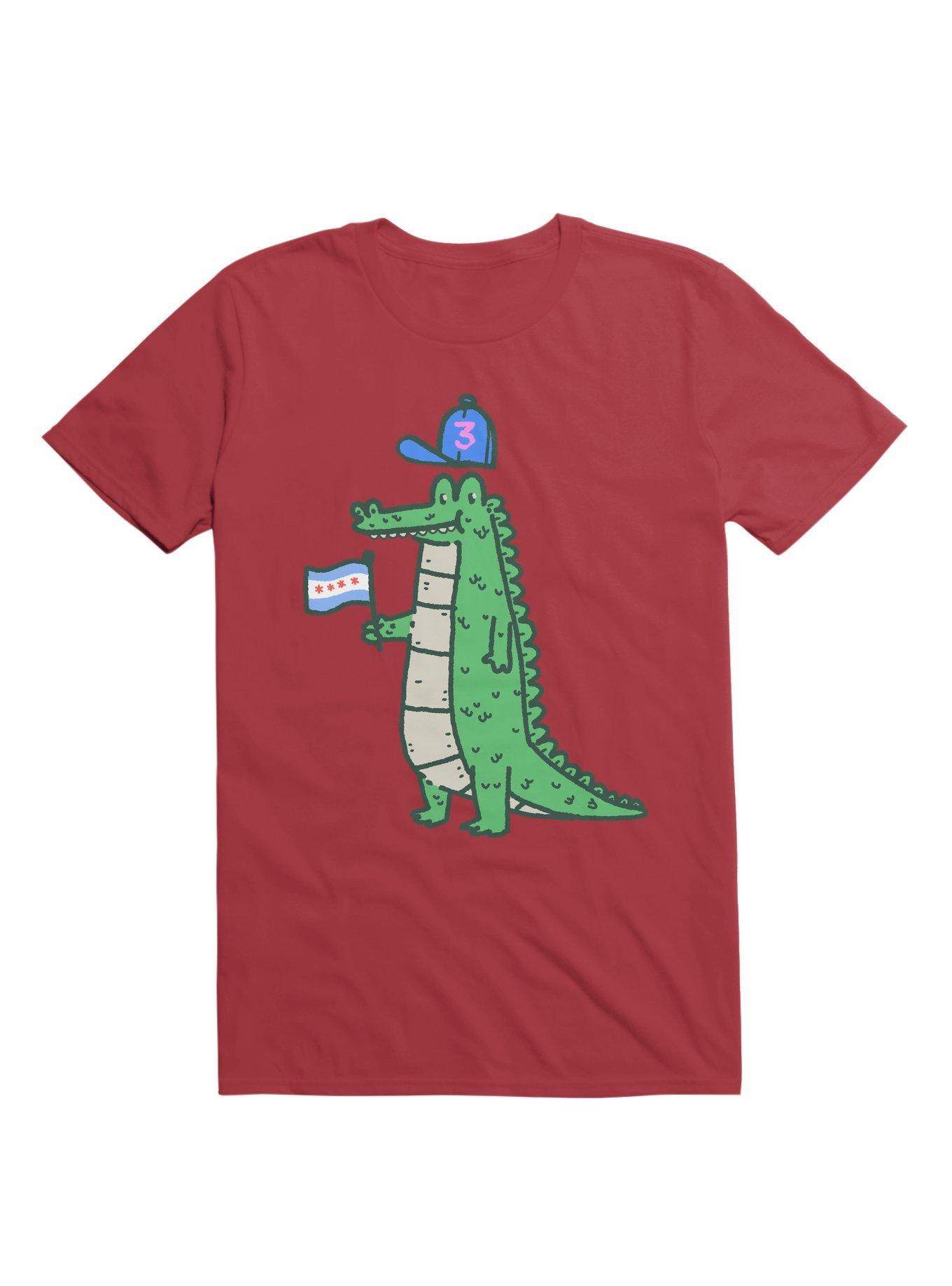 Chance The Snapper T-Shirt, RED, hi-res