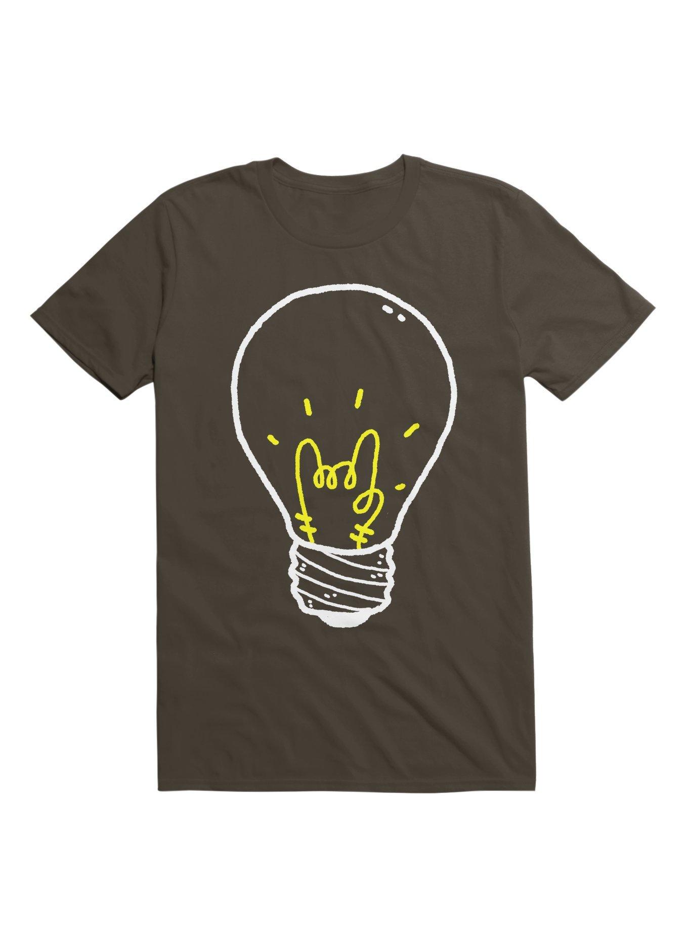 Light Bulb Rock Hand T-Shirt, , hi-res