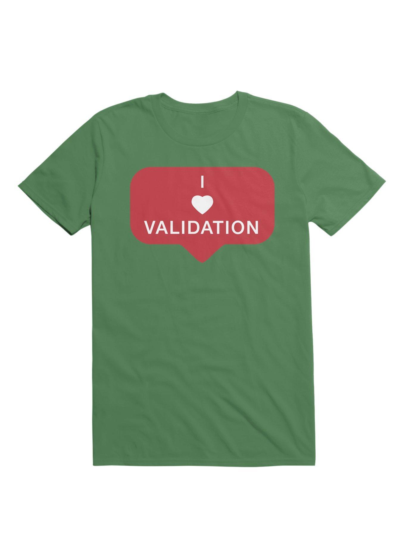 I Love Validation DM Bubble T-Shirt, , hi-res