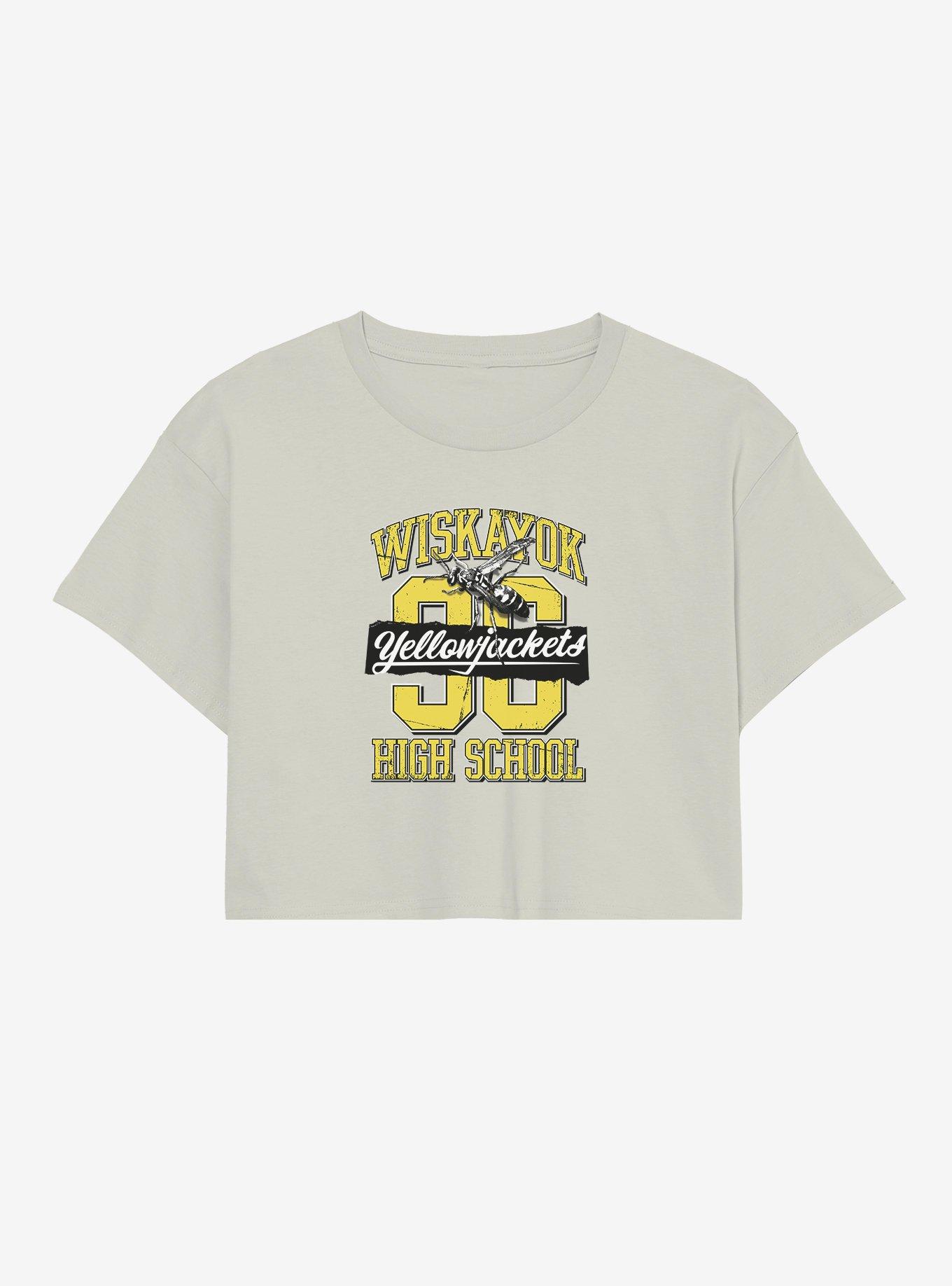 Yellowjackets Wiskayok High School Girls Crop T-Shirt, , hi-res
