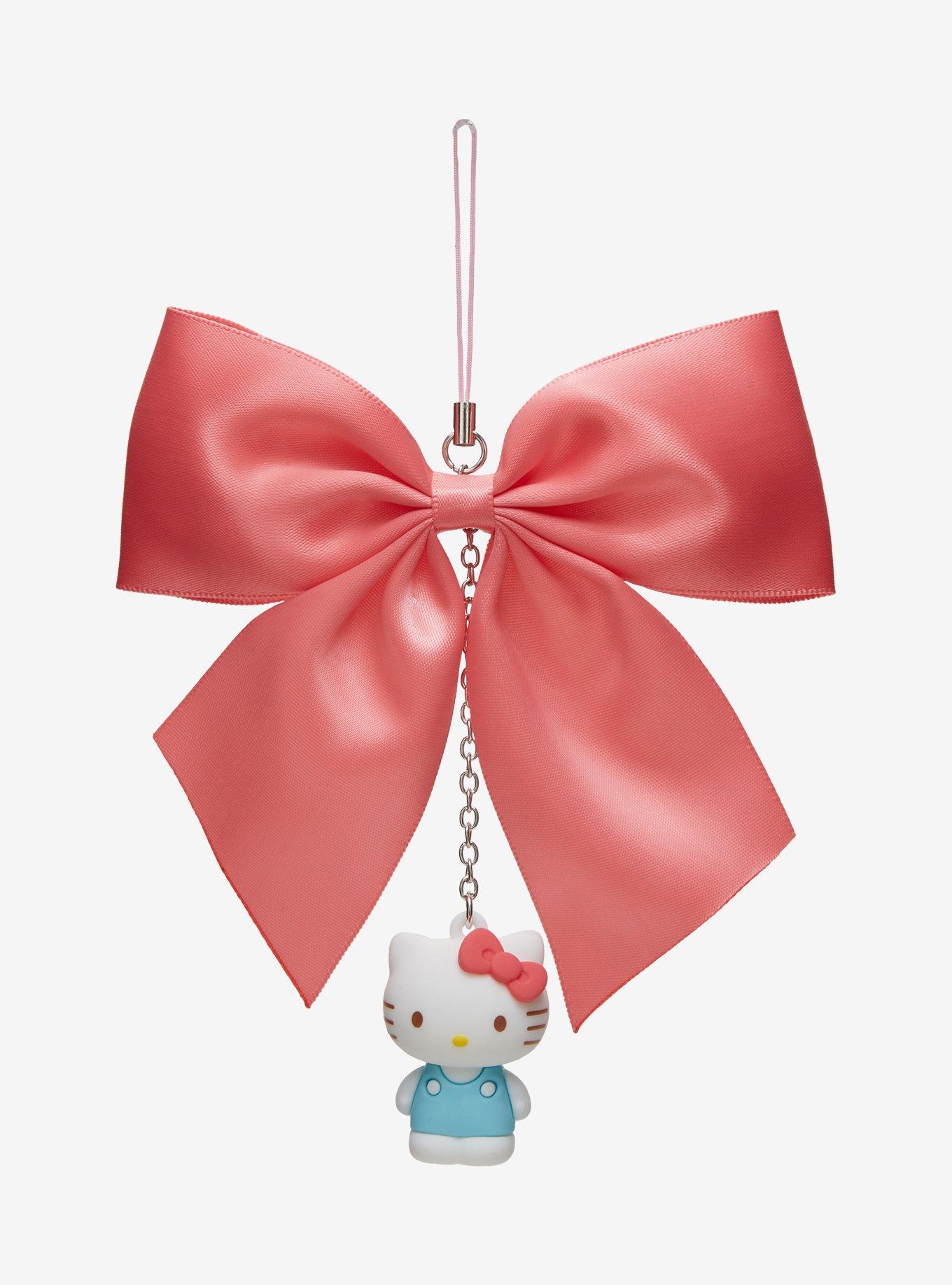 Sanrio Hello Kitty Ribbon Bow Phone Charm - BoxLunch Exclusive, , hi-res