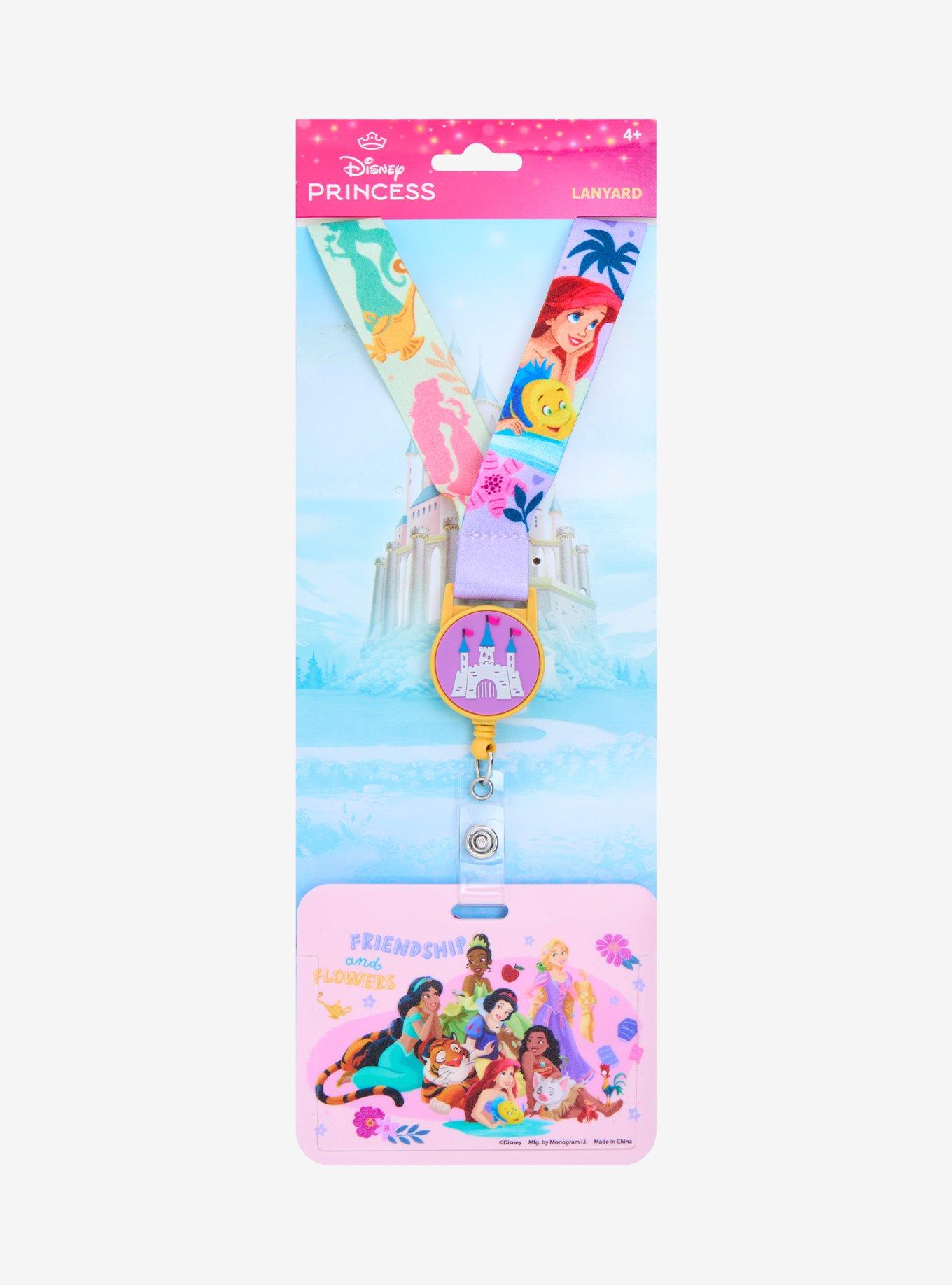 Disney Princess Castle Retractable Lanyard &mdash; BoxLunch Exclusive, , hi-res